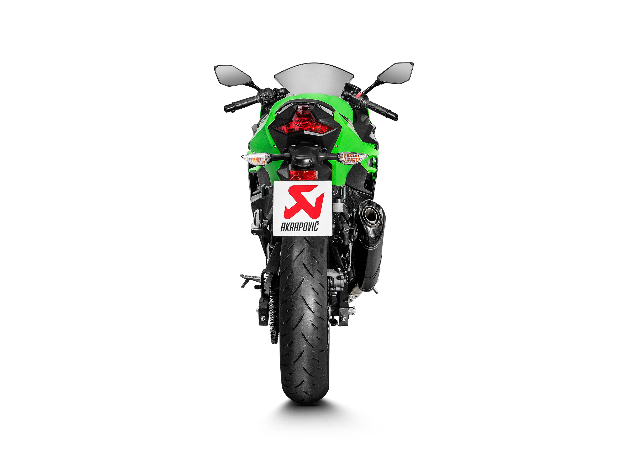 AKRAPOVIC COLLETTORI SCARICO ACCIAIO INOX RACING KAWASAKI NINJA 400 Z400 2018-23 - AKRAPOVIC immagine 6