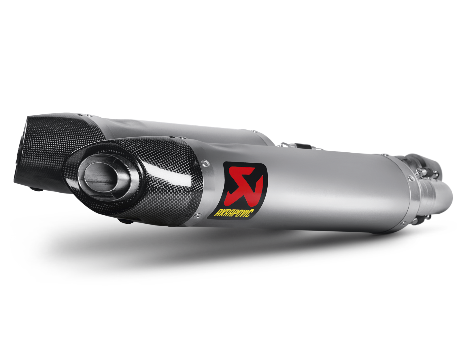 AKRAPOVIC TERMINALE TITANIO APRILIA SHIVER 750 / GT 2010-16 - AKRAPOVIC