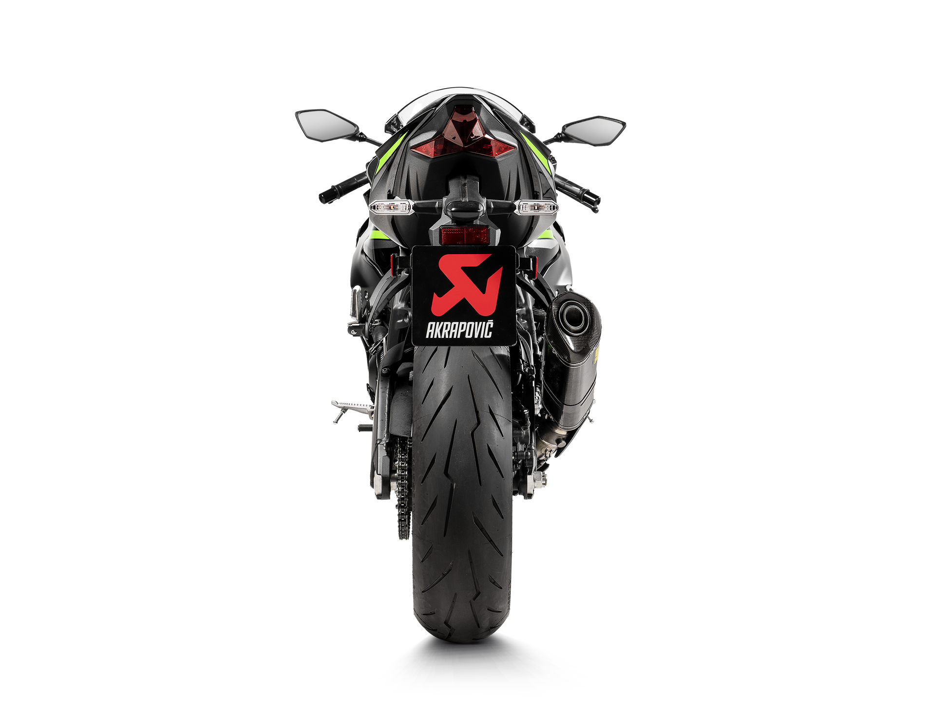 AKRAPOVIC TERMINALE CARBONIO KAWASAKI ZX 6R 2024-26 - AKRAPOVIC immagine 4