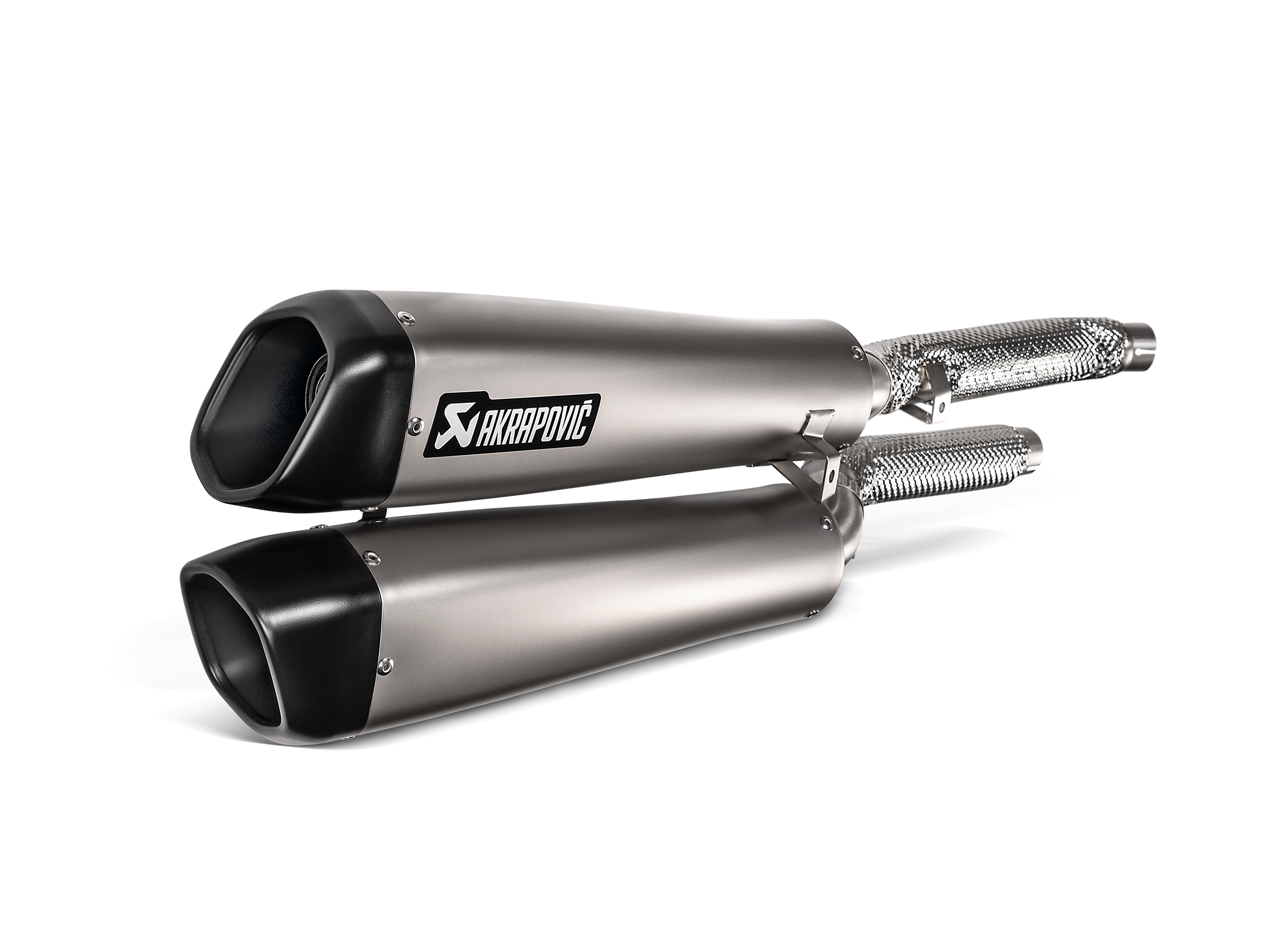 AKRAPOVIC TERMINALE TITANIO TRIUMPH SCRAMBLER 1200 2019-20 - AKRAPOVIC