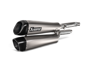 AKRAPOVIC TERMINALE TITANIO TRIUMPH SCRAMBLER 1200 2019-20 - AKRAPOVIC