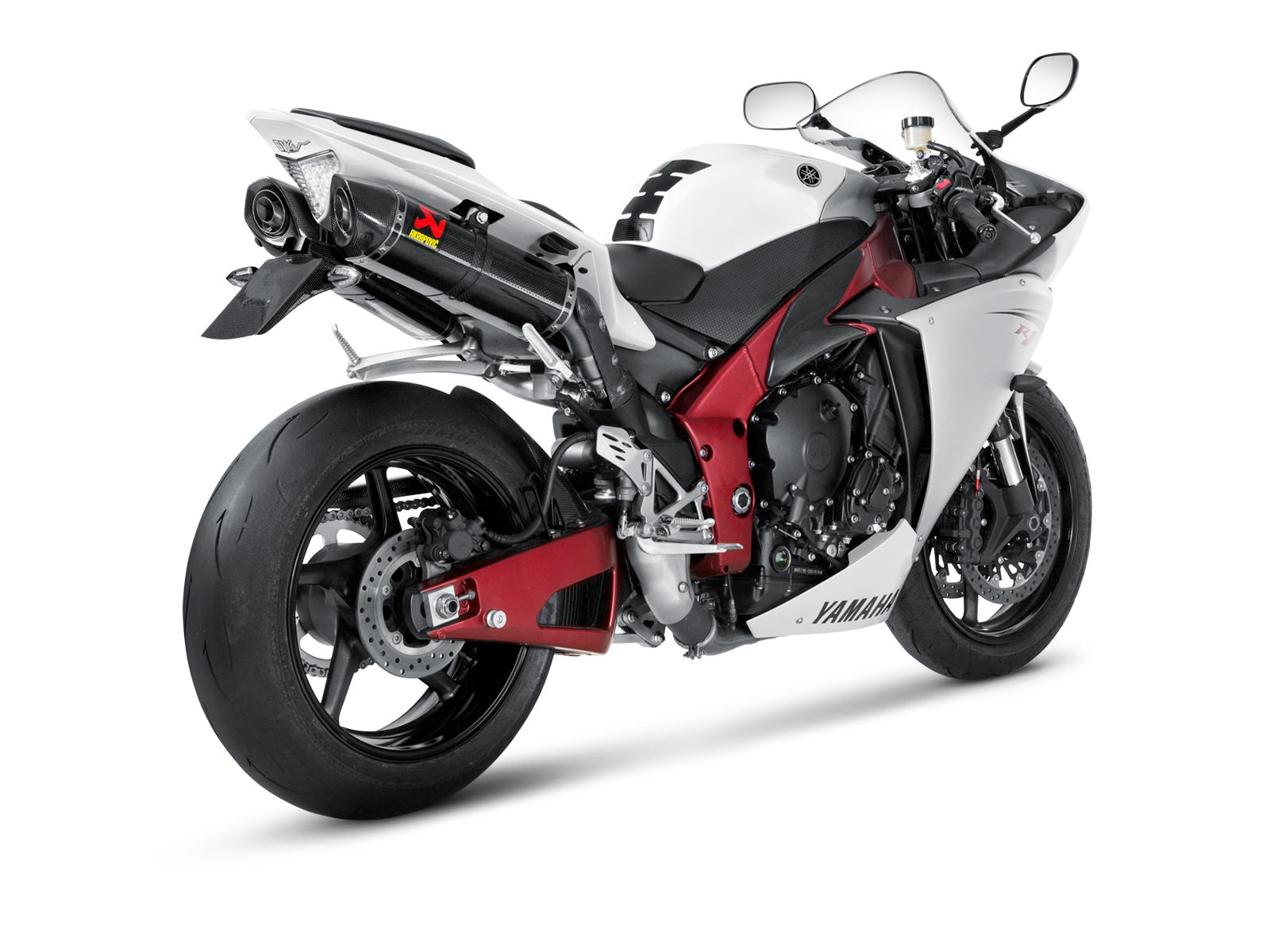 AKRAPOVIC TERMINALE CARBONIO YAMAHA YZF R1 2009-14 - AKRAPOVIC immagine 2