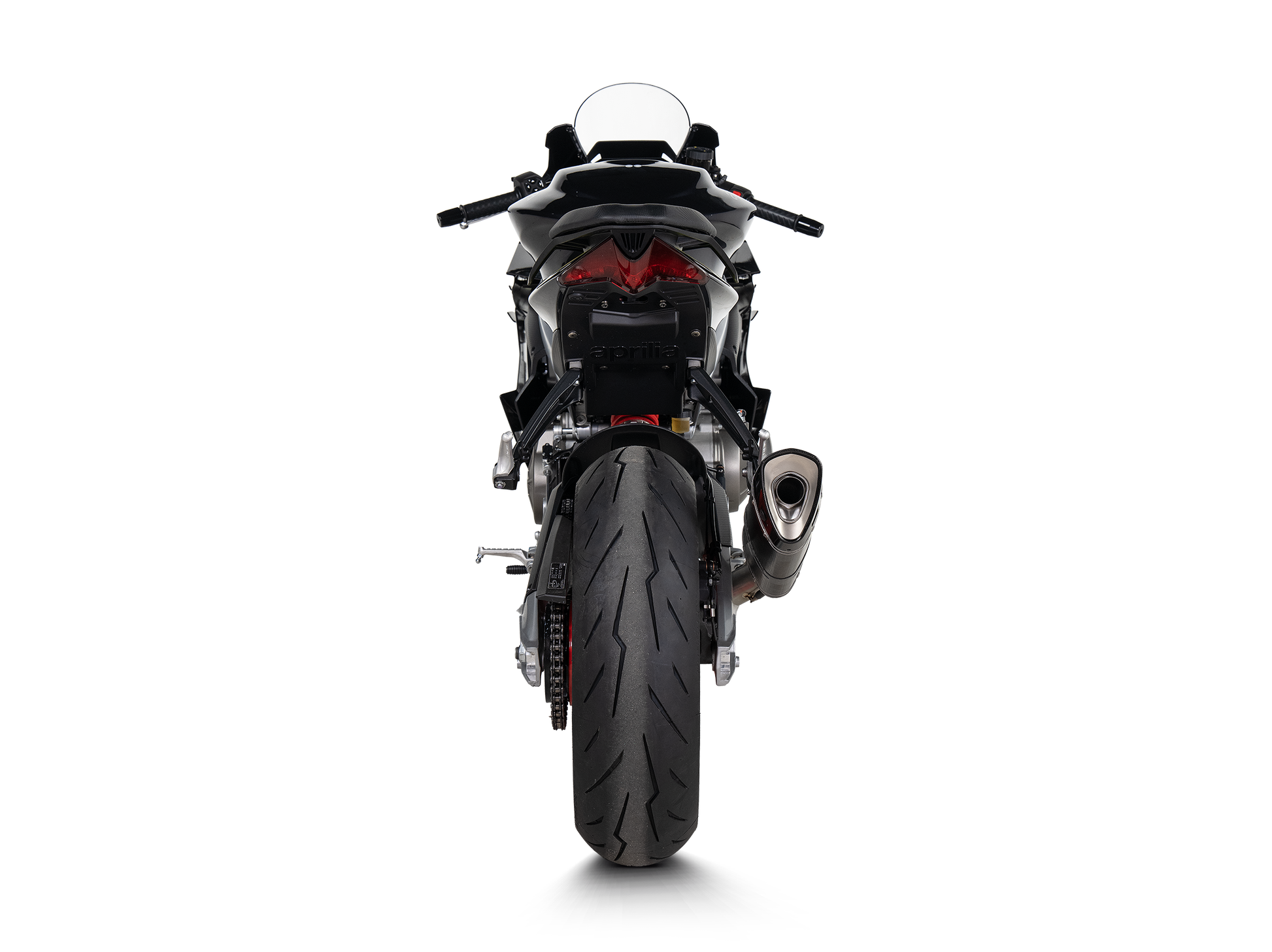 AKRAPOVIC TERMINALE CARBONIO RACING APRILIA RS 660 2021-26 - AKRAPOVIC immagine 4