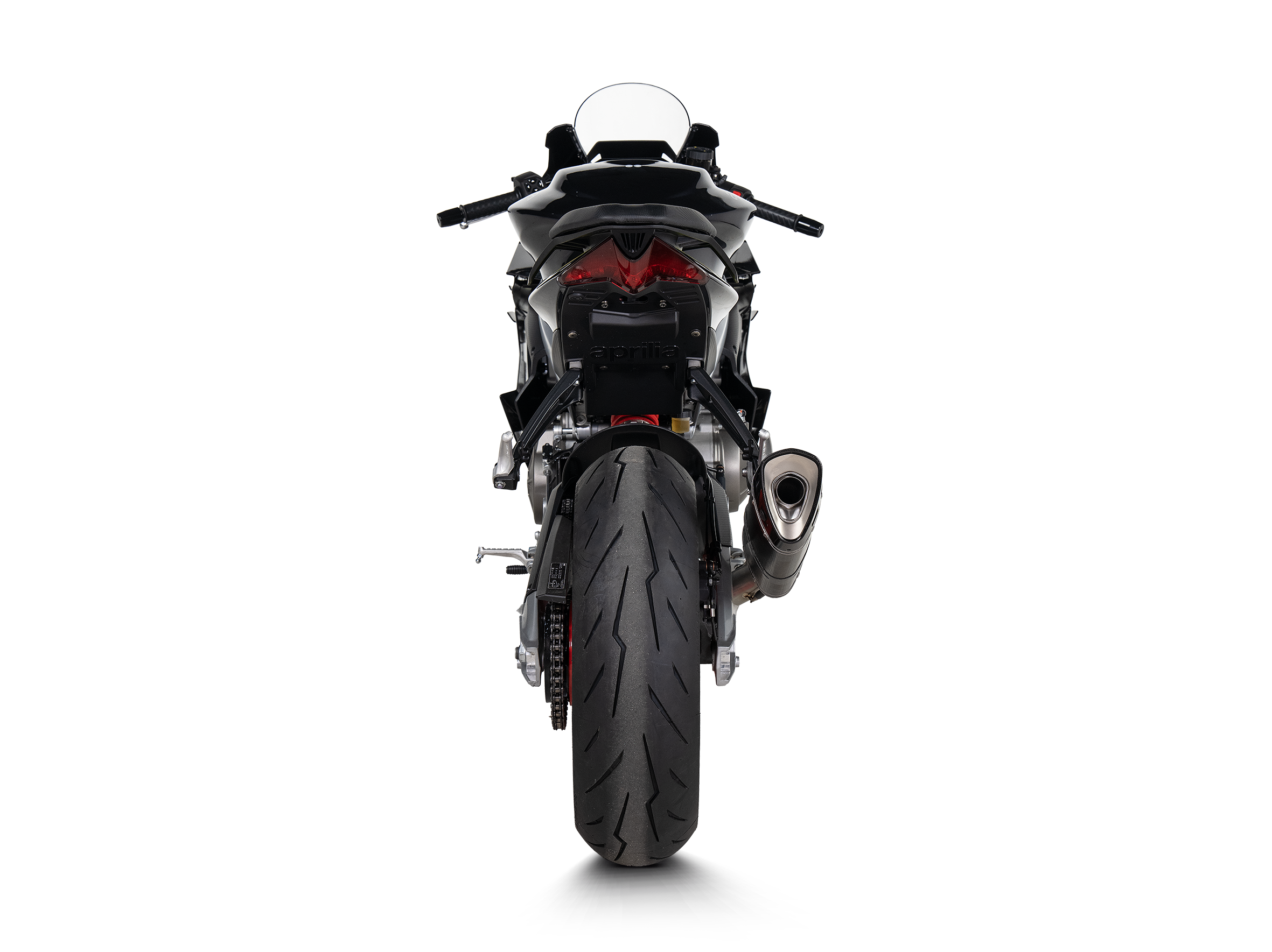 AKRAPOVIC TERMINALE CARBONIO RACING APRILIA TUONO 660 2021-26 - AKRAPOVIC immagine 4
