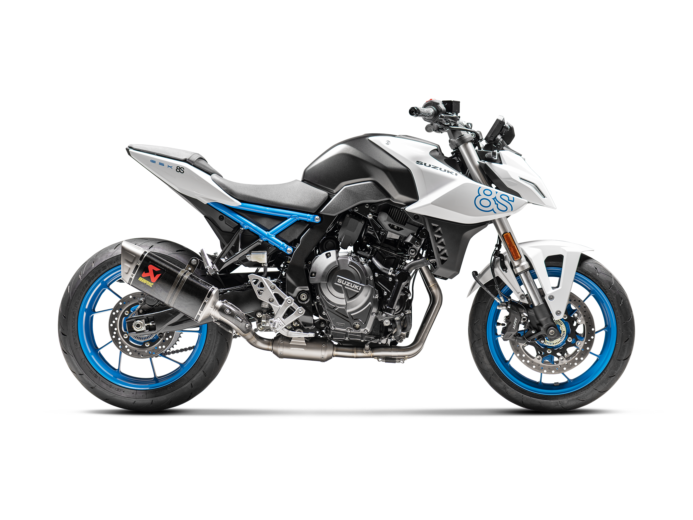 AKRAPOVIC TERMINALE CARBONIO RACING SUZUKI GSX 8S / 8R 2022-26 - AKRAPOVIC immagine 2