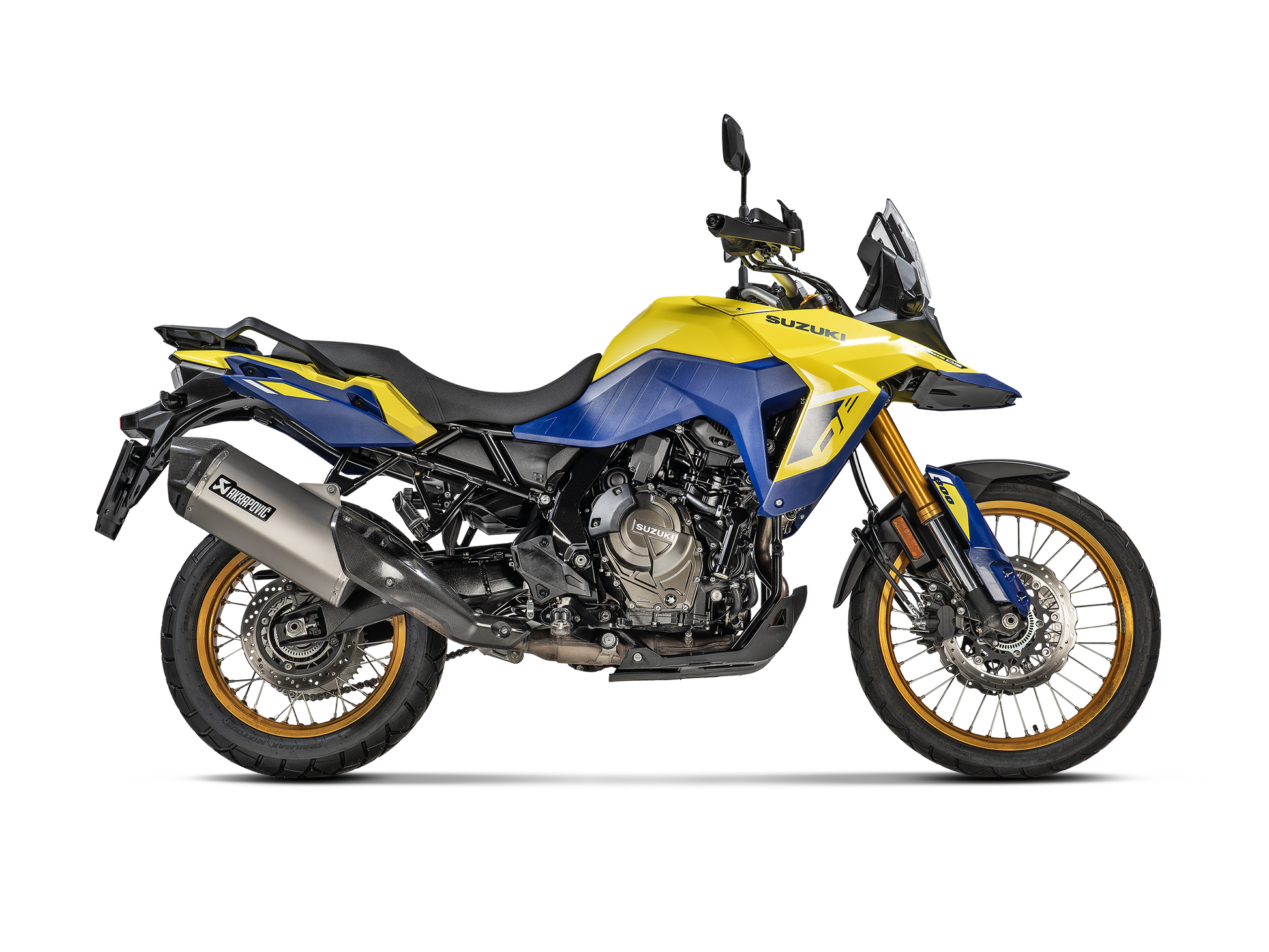 AKRAPOVIC TERMINALE TITANIO SUZUKI V STROM 800 2022-26 - AKRAPOVIC immagine 2