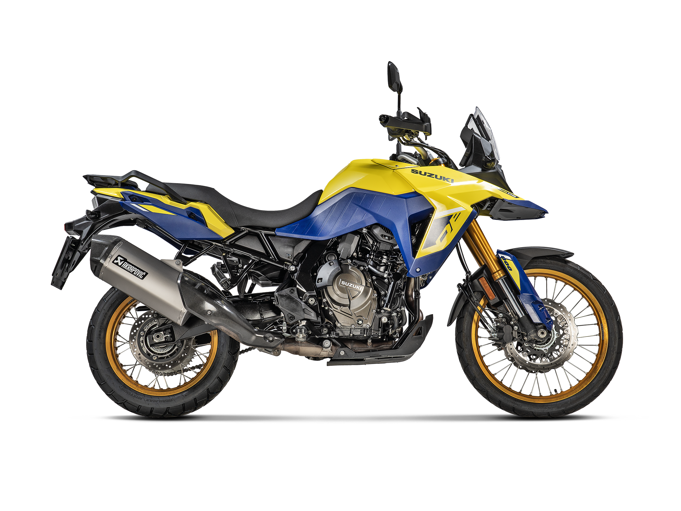 AKRAPOVIC TERMINALE TITANIO SUZUKI V STROM 800 2022-26 - AKRAPOVIC immagine 2