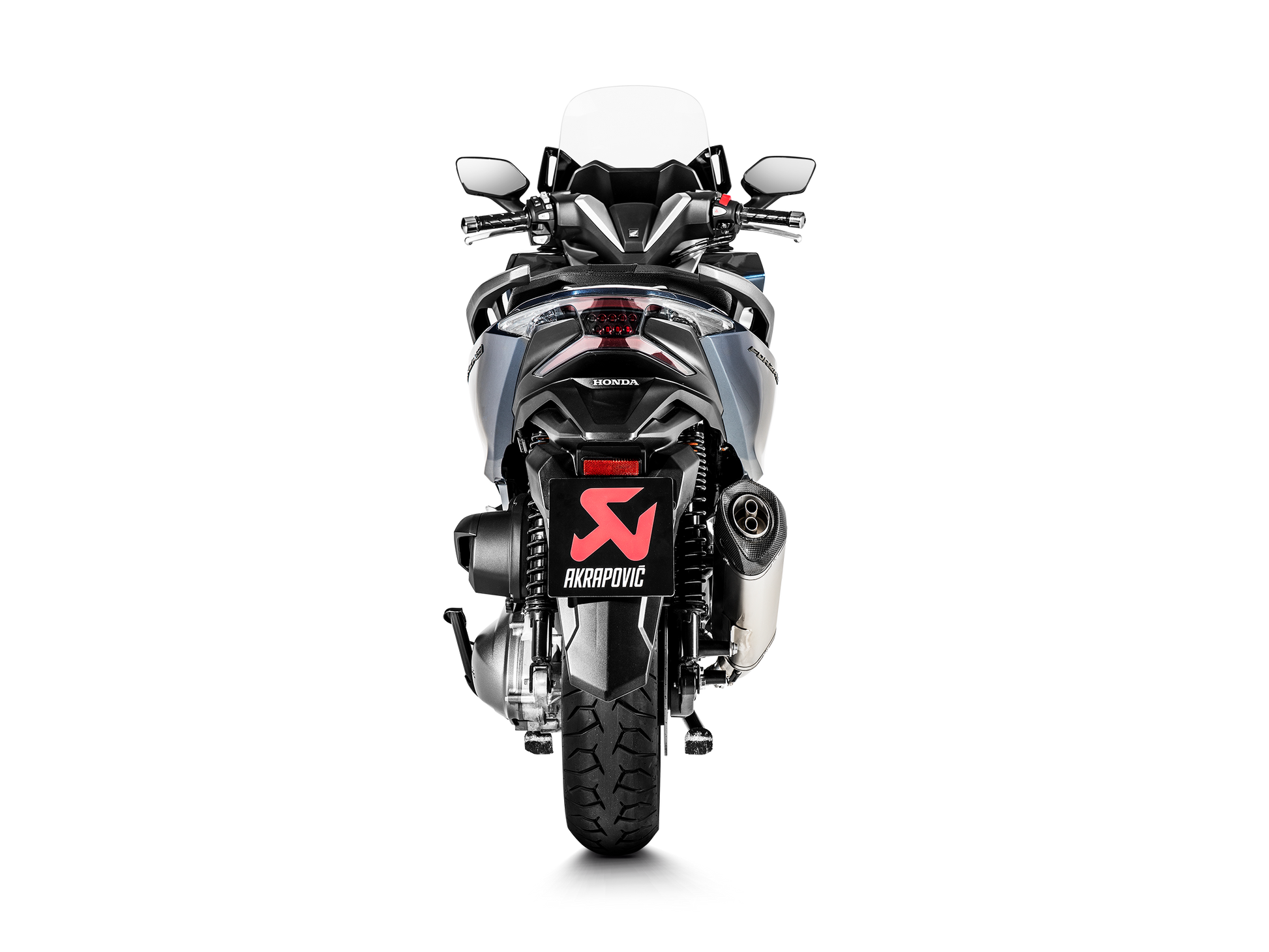 AKRAPOVIC TERMINALE ACCIAIO INOX OMOLOGATO HONDA FORZA 250 FORZA 300 2018-20 - AKRAPOVIC immagine 4