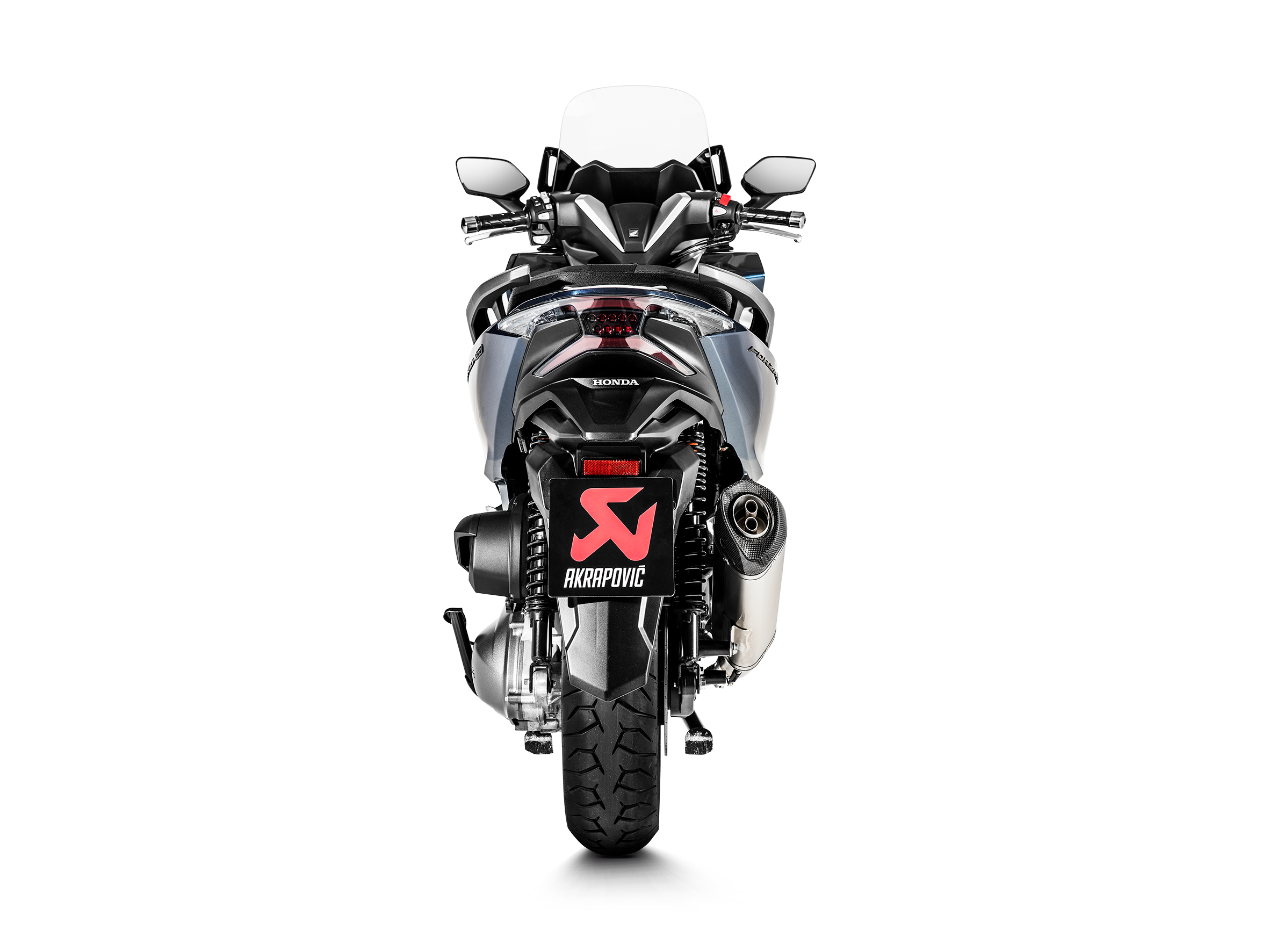 AKRAPOVIC TERMINALE ACCIAIO INOX OMOLOGATO HONDA FORZA 250 FORZA 300 2018-20 - AKRAPOVIC immagine 4