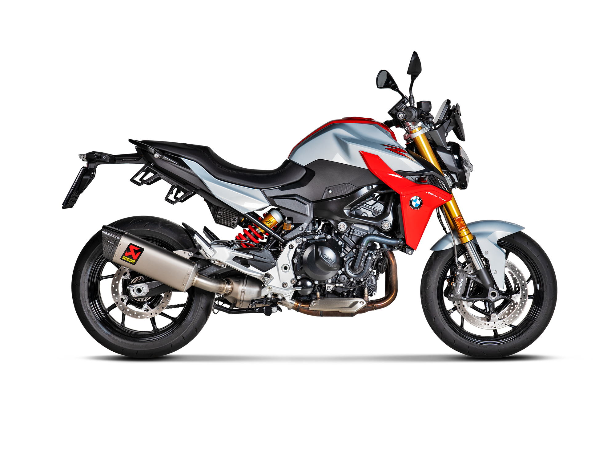 AKRAPOVIC TERMINALE TITANIO OMOLOGATO BMW F 900 R 2020-24 - AKRAPOVIC immagine 2