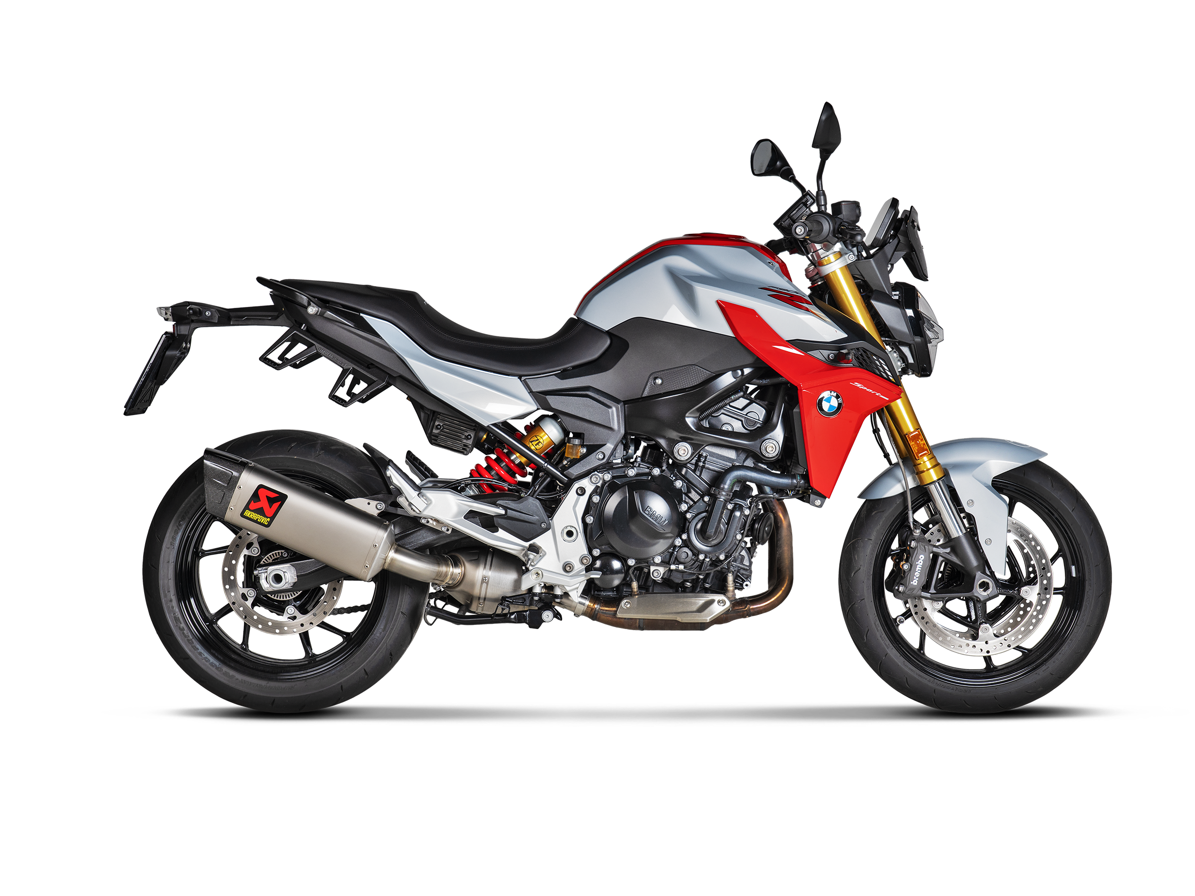 AKRAPOVIC TERMINALE TITANIO OMOLOGATO BMW F 900 R 2020-24 - AKRAPOVIC immagine 2