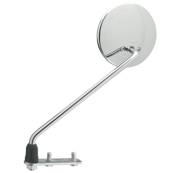 FAR UNIVERSAL CHROME LEFT MIRROR VESPA VINTAGE MOTORCYCLE MIRROR