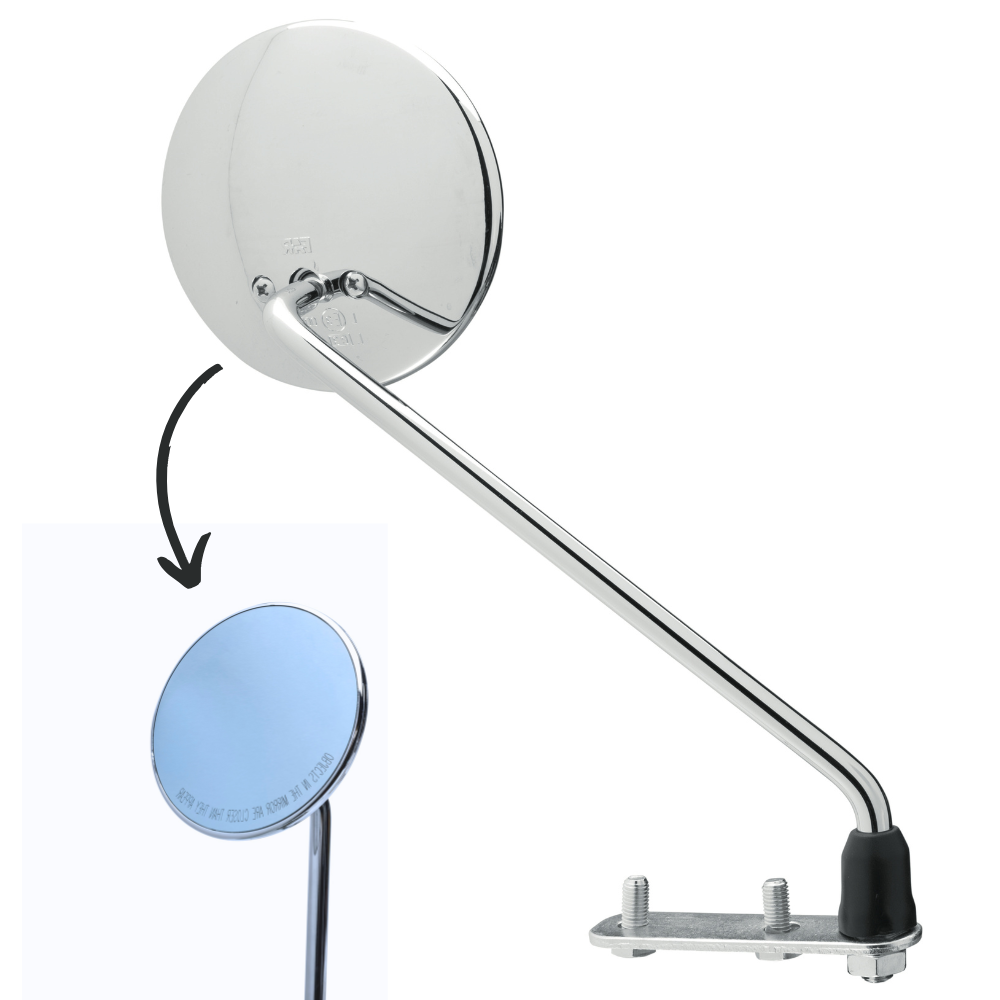 FAR RIGHT REAR VIEW MIRROR VESPA PIAGGIO BLU EDITION SCOOTER SIDE MIRROR