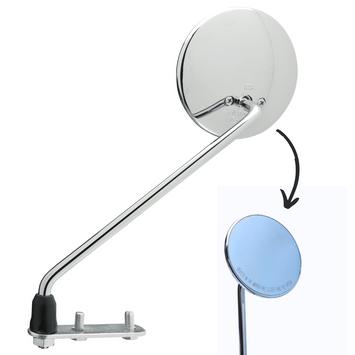 FAR LEFT REAR VIEW MIRROR VESPA PIAGGIO BLU EDITION SCOOTER SIDE MIRROR