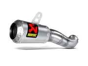 AKRAPOVIC TERMINALE ACCIAIO INOX RACING YAMAHA YZF-R3 2014-21 - AKRAPOVIC