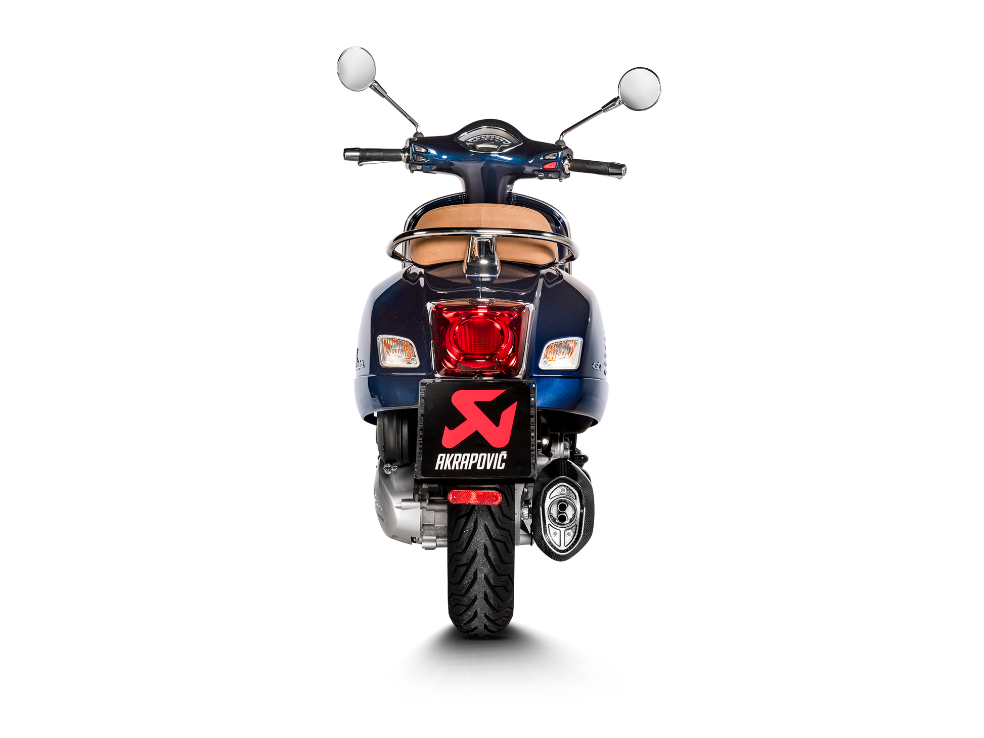 AKRAPOVIC TERMINALE ACCIAIO INOX VESPA GTS SUPER 300 / SEI GIORNI / TECH 2021-24 - AKRAPOVIC immagine 4