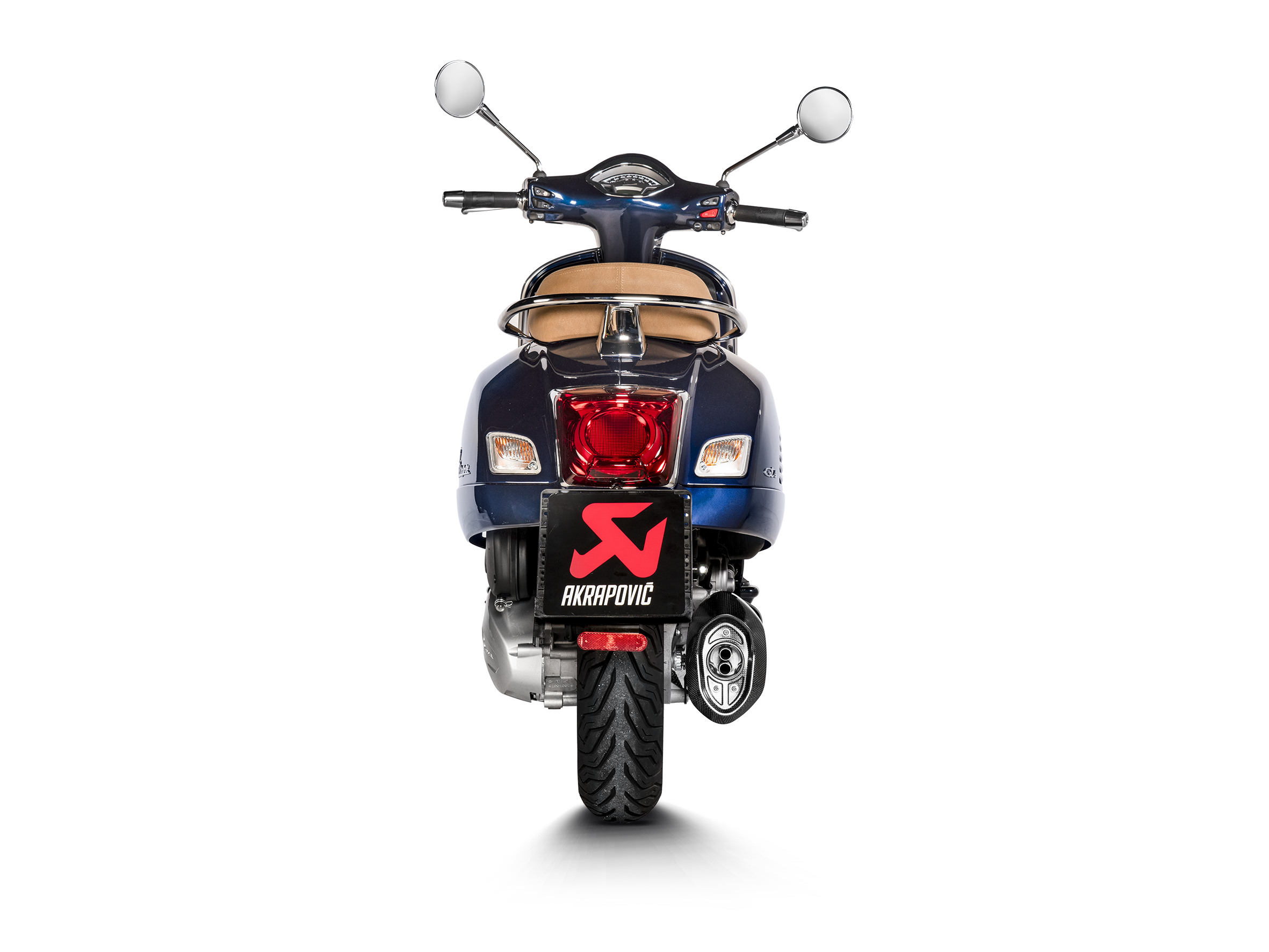 AKRAPOVIC TERMINALE ACCIAIO INOX VESPA GTS SUPER 300 / SEI GIORNI / TECH 2021-24 - AKRAPOVIC immagine 4