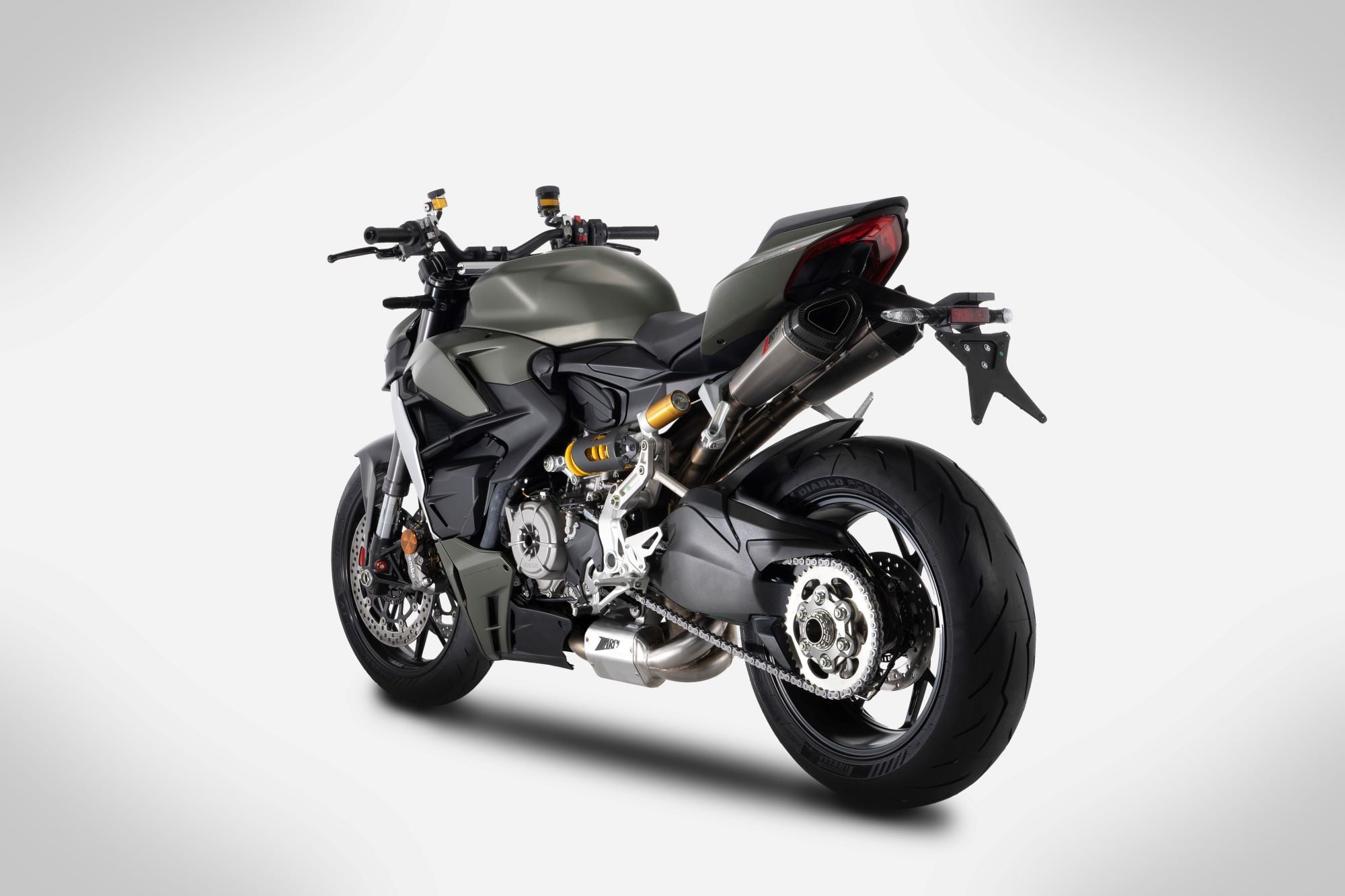 ZARD FULL EXHAUST SYSTEM TITANIUM RACING DUCATI STREETFIGHTER V2 2020-23