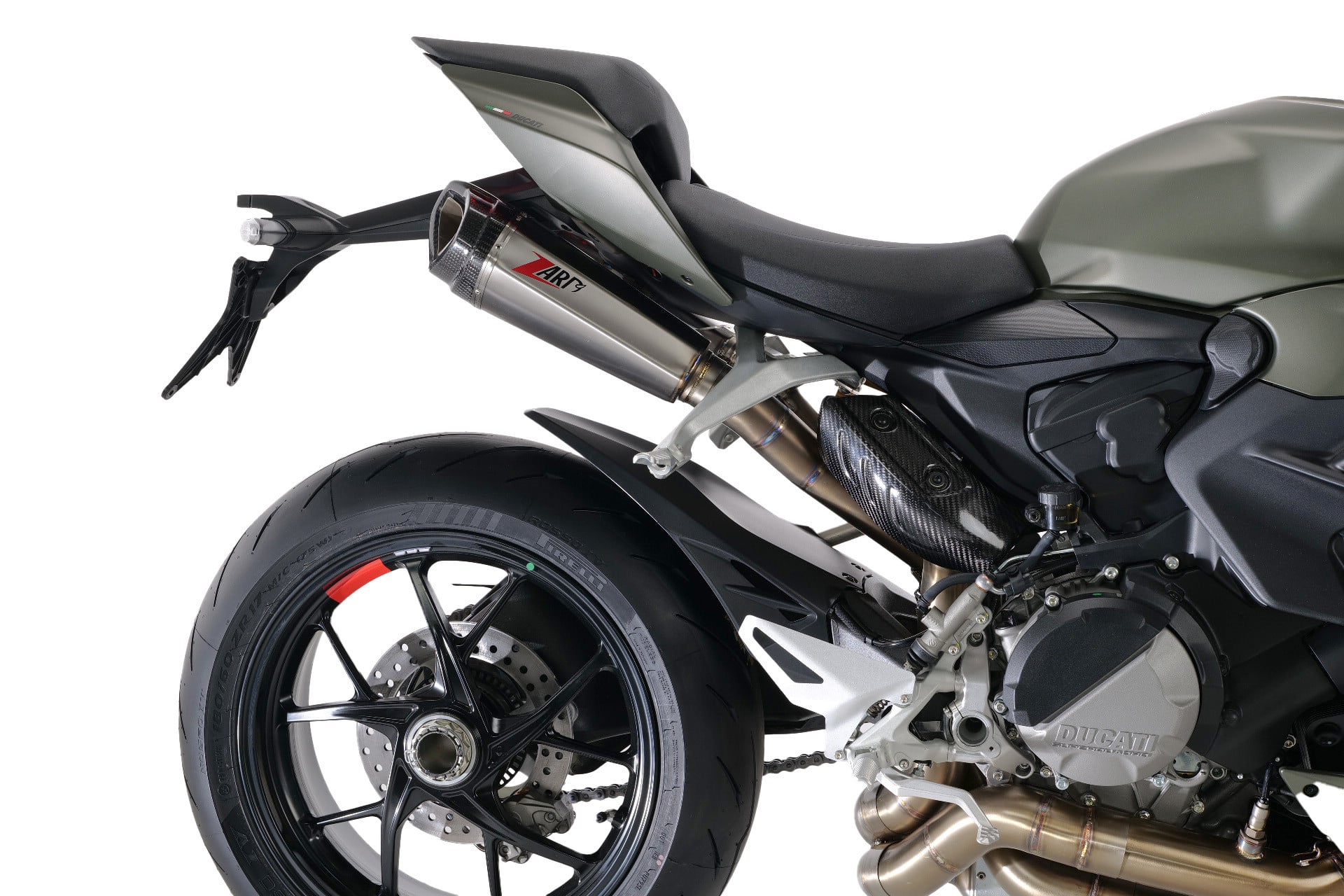 ZARD FULL EXHAUST SYSTEM TITANIUM RACING DUCATI STREETFIGHTER V2 2020-23