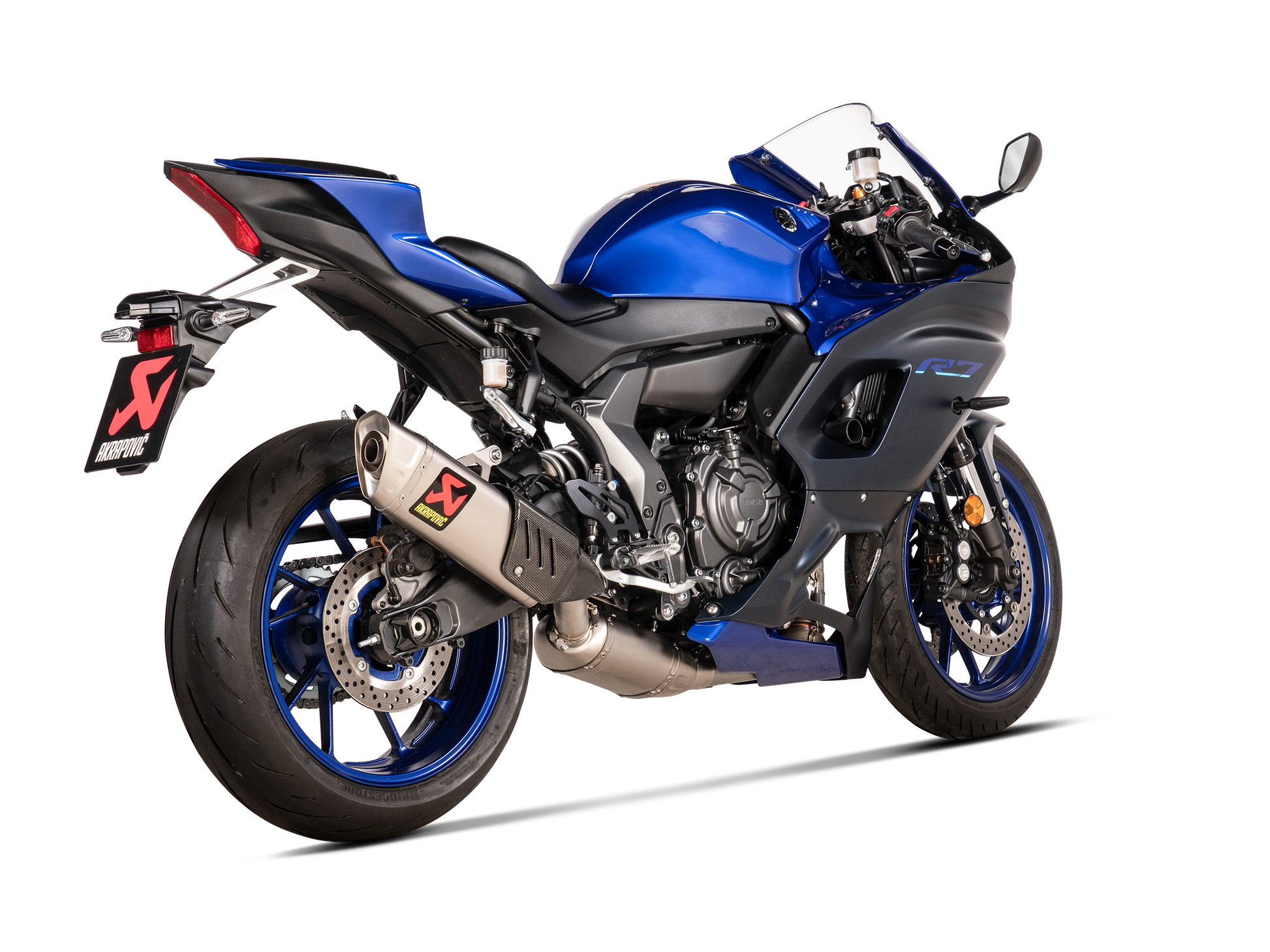 AKRAPOVIC TERMINALE TITANIO OMOLOGATO YAMAHA R7 2021-24 - AKRAPOVIC immagine 3