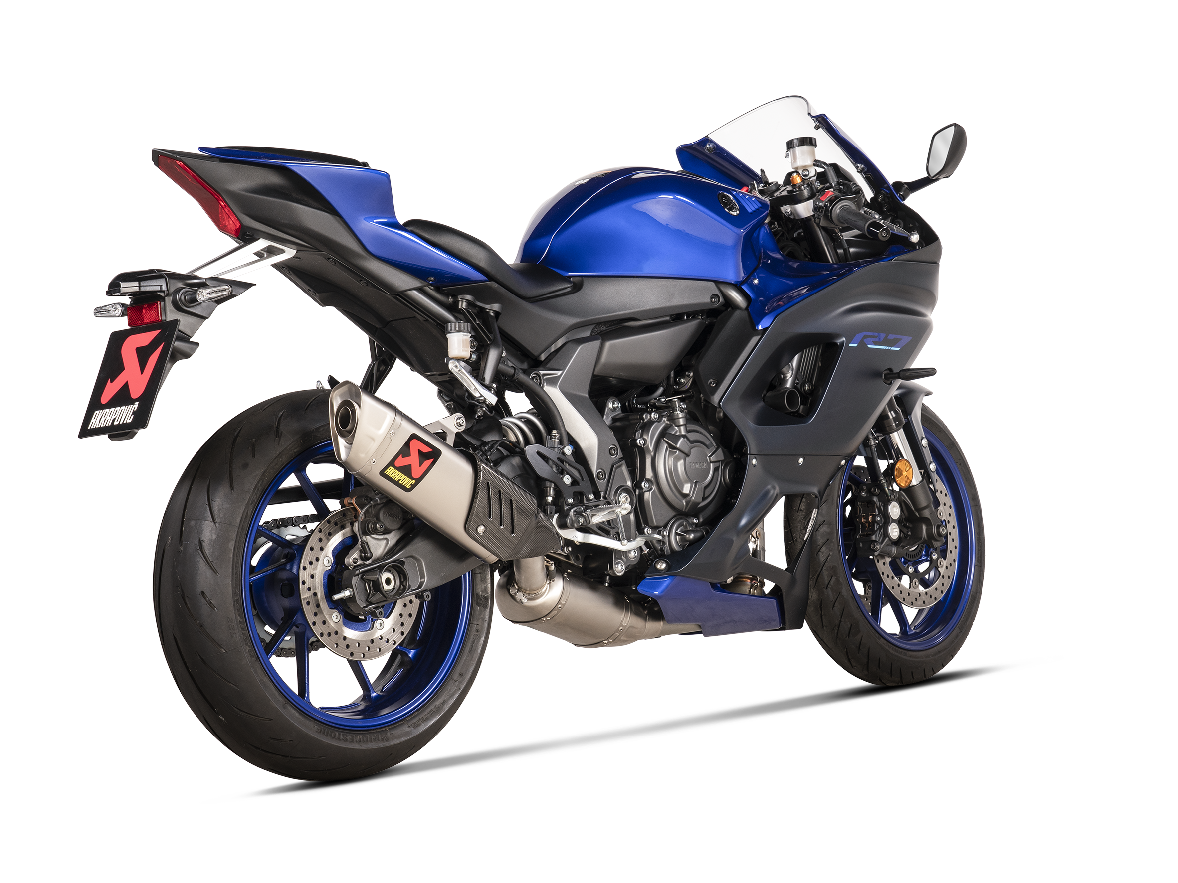 AKRAPOVIC TERMINALE TITANIO OMOLOGATO YAMAHA R7 2021-24 - AKRAPOVIC immagine 3