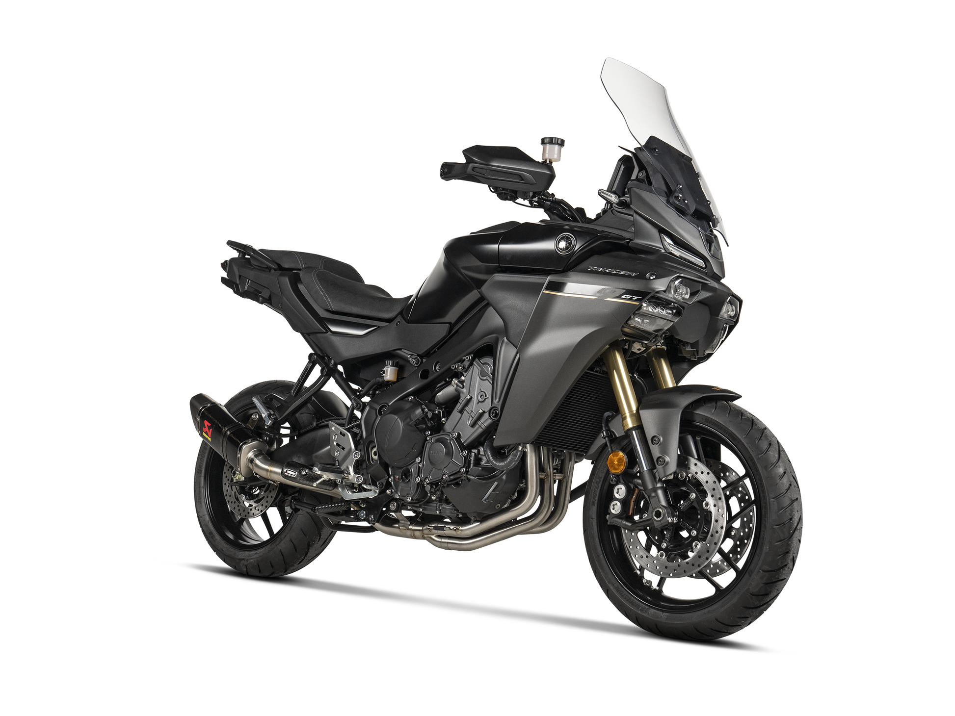 AKRAPOVIC TERMINALE CARBONIO RACING YAMAHA TRACER 9 / GT 2021-26 - AKRAPOVIC immagine 5
