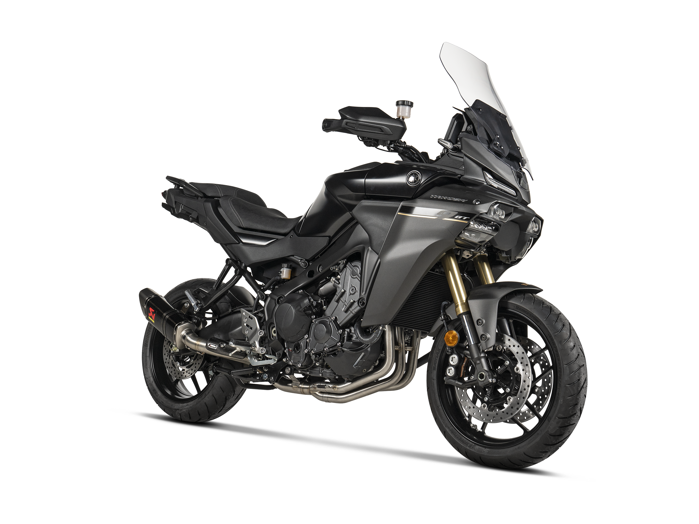 AKRAPOVIC TERMINALE CARBONIO RACING YAMAHA TRACER 9 / GT 2021-26 - AKRAPOVIC immagine 5
