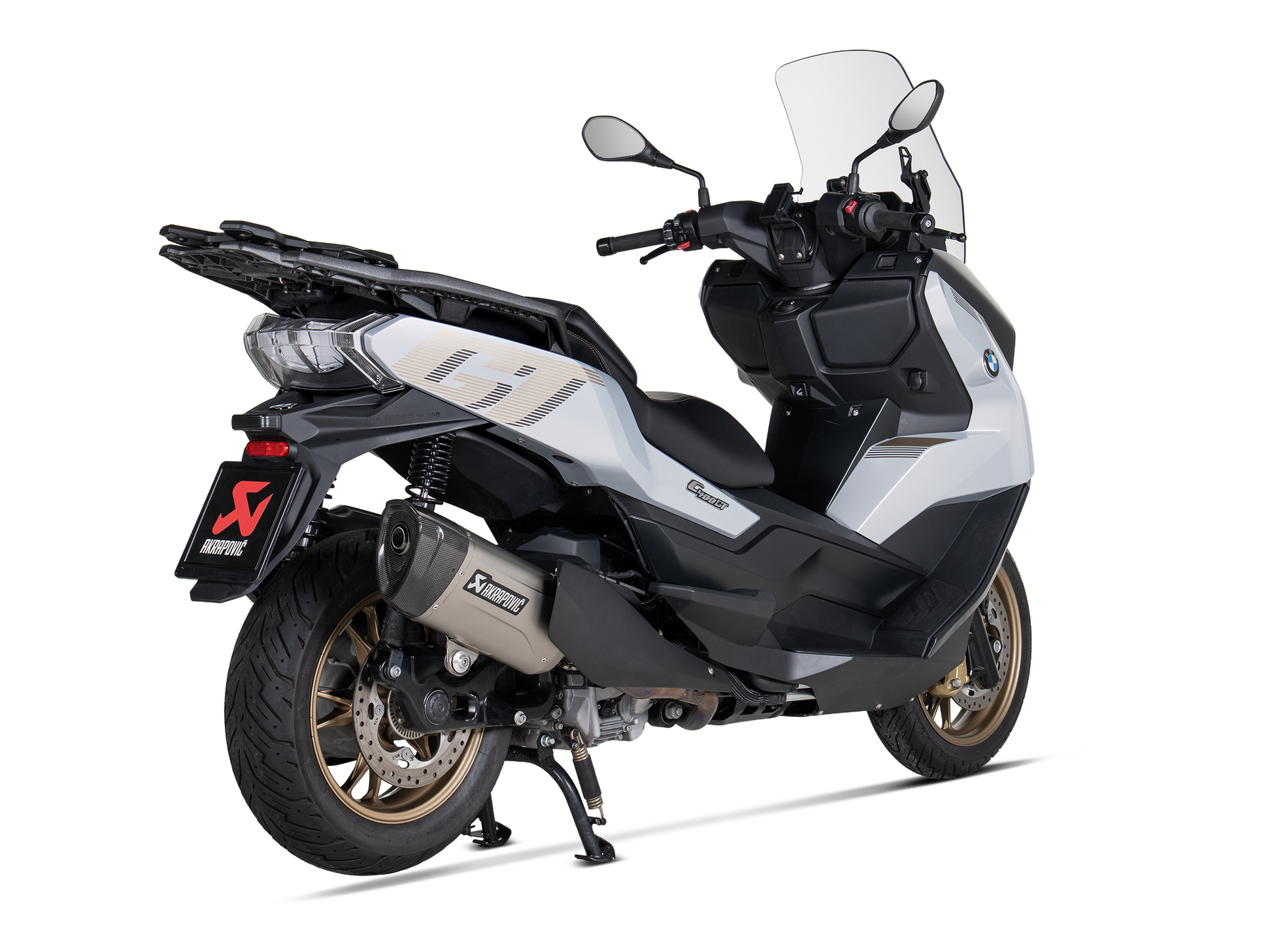 AKRAPOVIC TERMINALE TITANIO OMOLOGATO BMW C 400 GT 2026 - AKRAPOVIC immagine 3