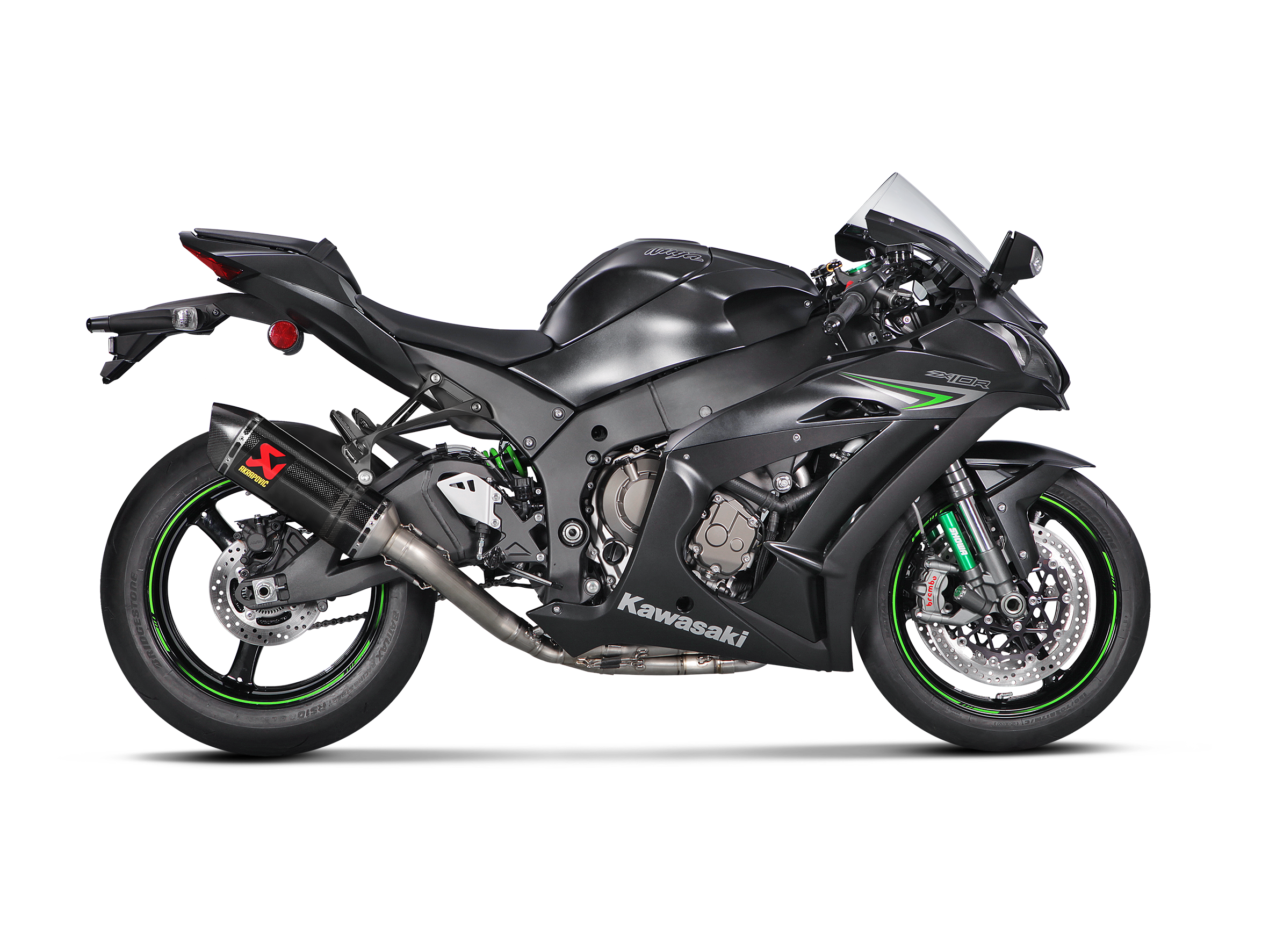 AKRAPOVIC TERMINALE CARBONIO RACING KAWASAKI NINJA ZX 10R / 10RR / SE 2016-20 - AKRAPOVIC immagine 2