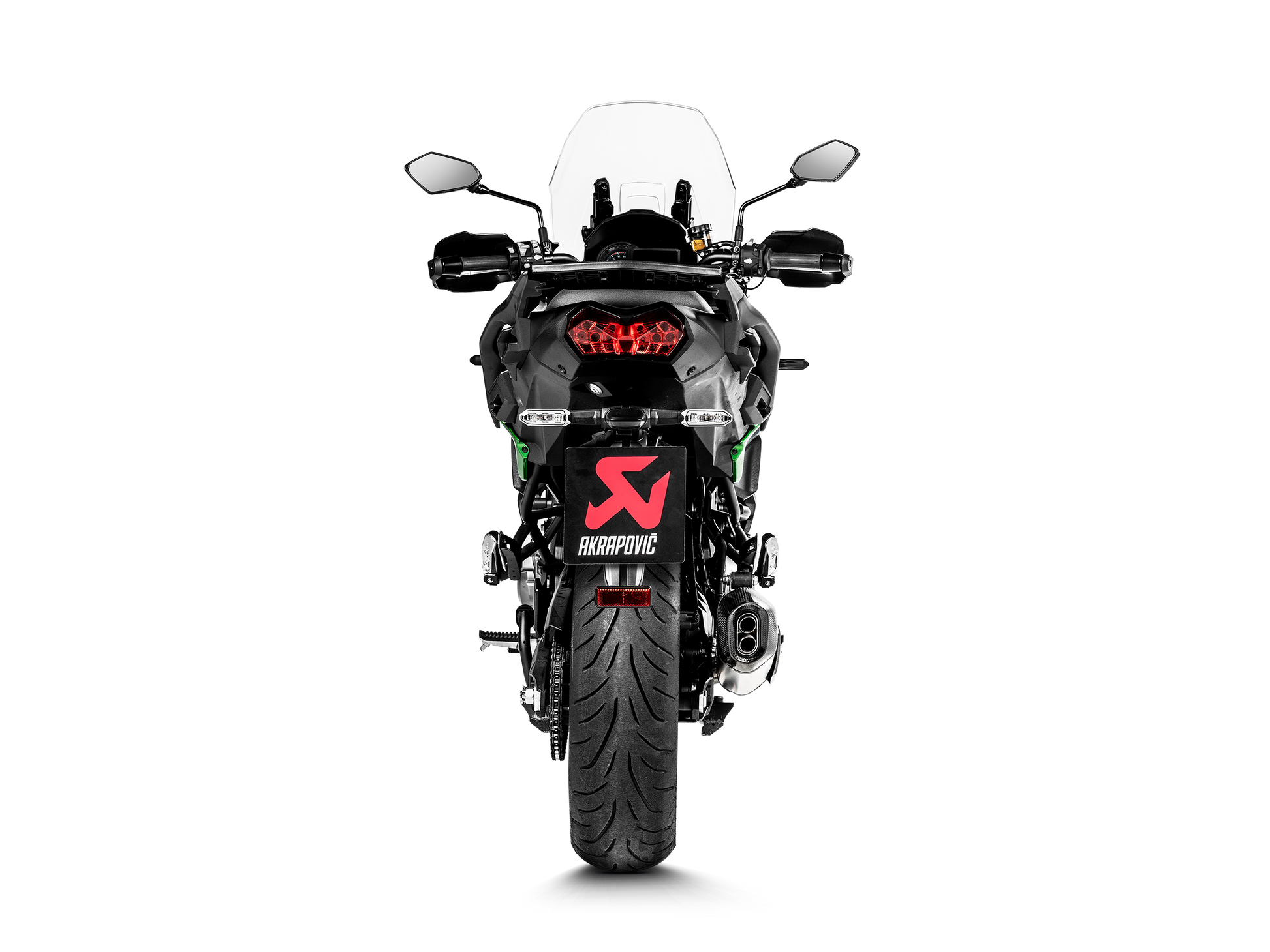AKRAPOVIC TERMINALE TITANIO KAWASAKI VERSYS 1000 2019-23 - AKRAPOVIC immagine 4