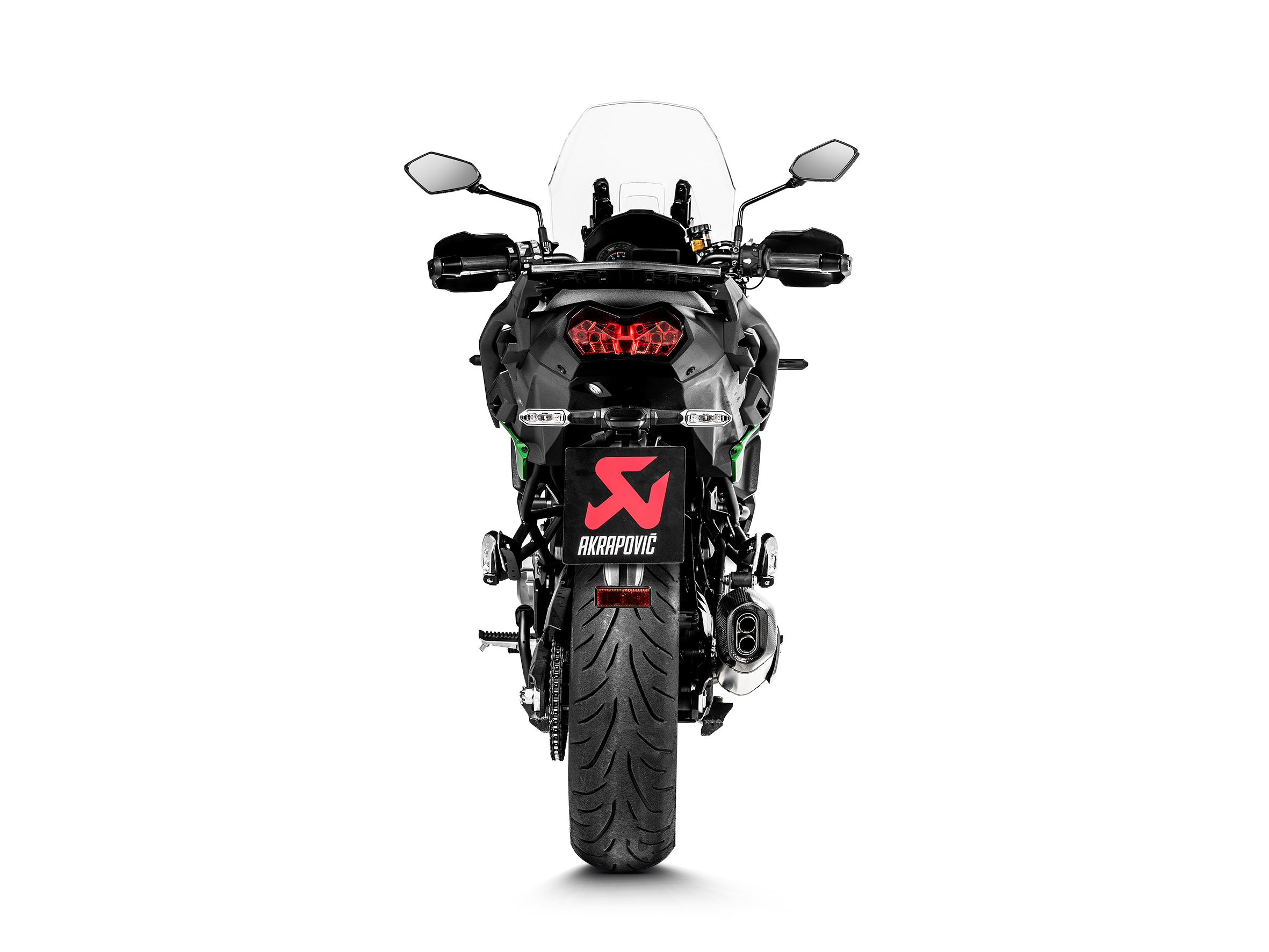 AKRAPOVIC TERMINALE TITANIO KAWASAKI VERSYS 1000 2019-23 - AKRAPOVIC immagine 4