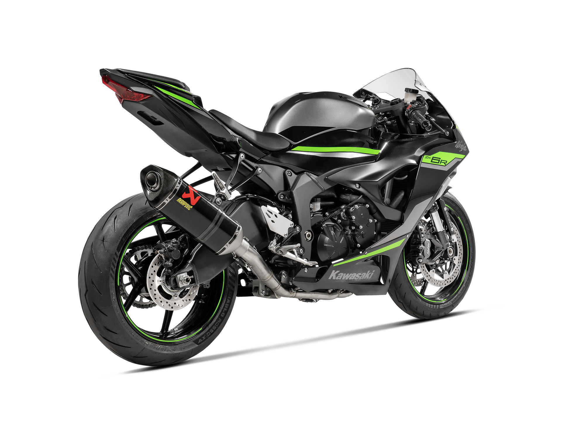 AKRAPOVIC TERMINALE CARBONIO RACING KAWASAKI NINJA ZX 6R 2023-26 - AKRAPOVIC immagine 3