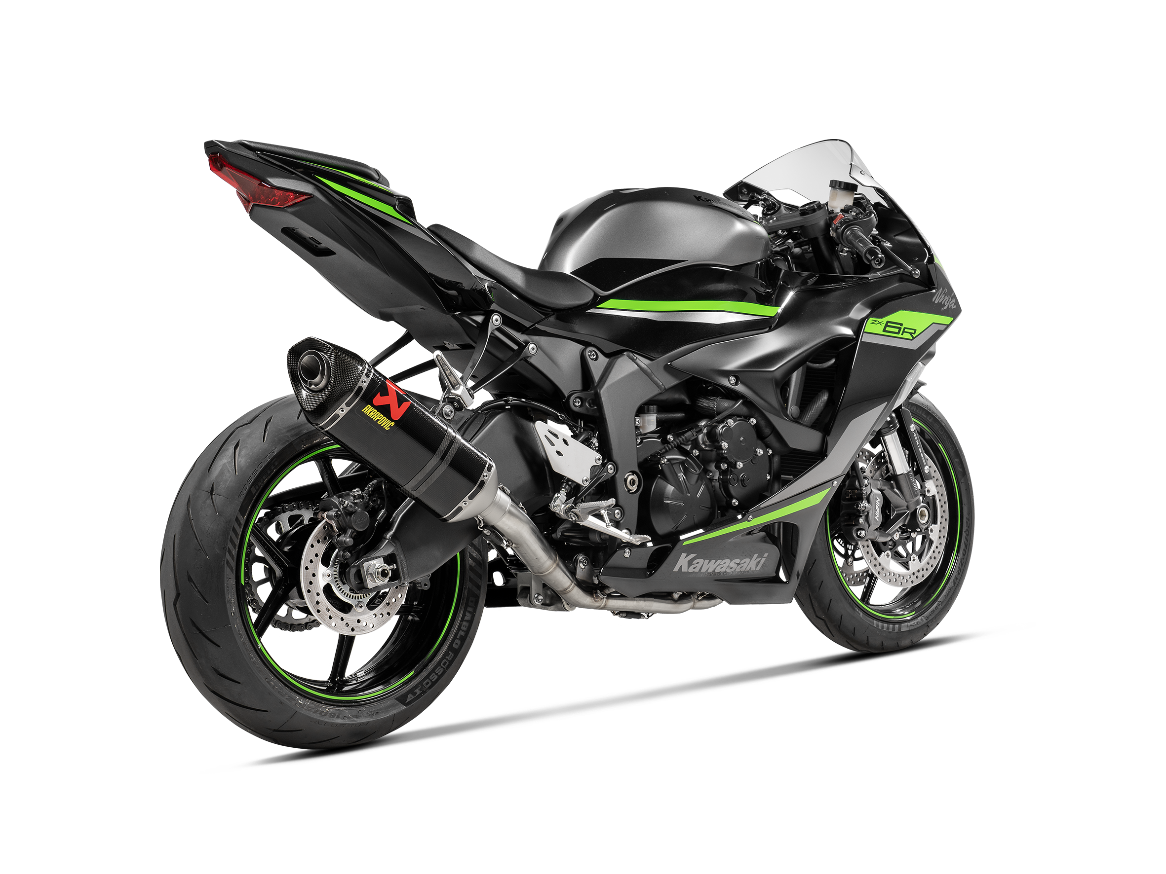 AKRAPOVIC TERMINALE CARBONIO RACING KAWASAKI NINJA ZX 6R 2023-26 - AKRAPOVIC immagine 3