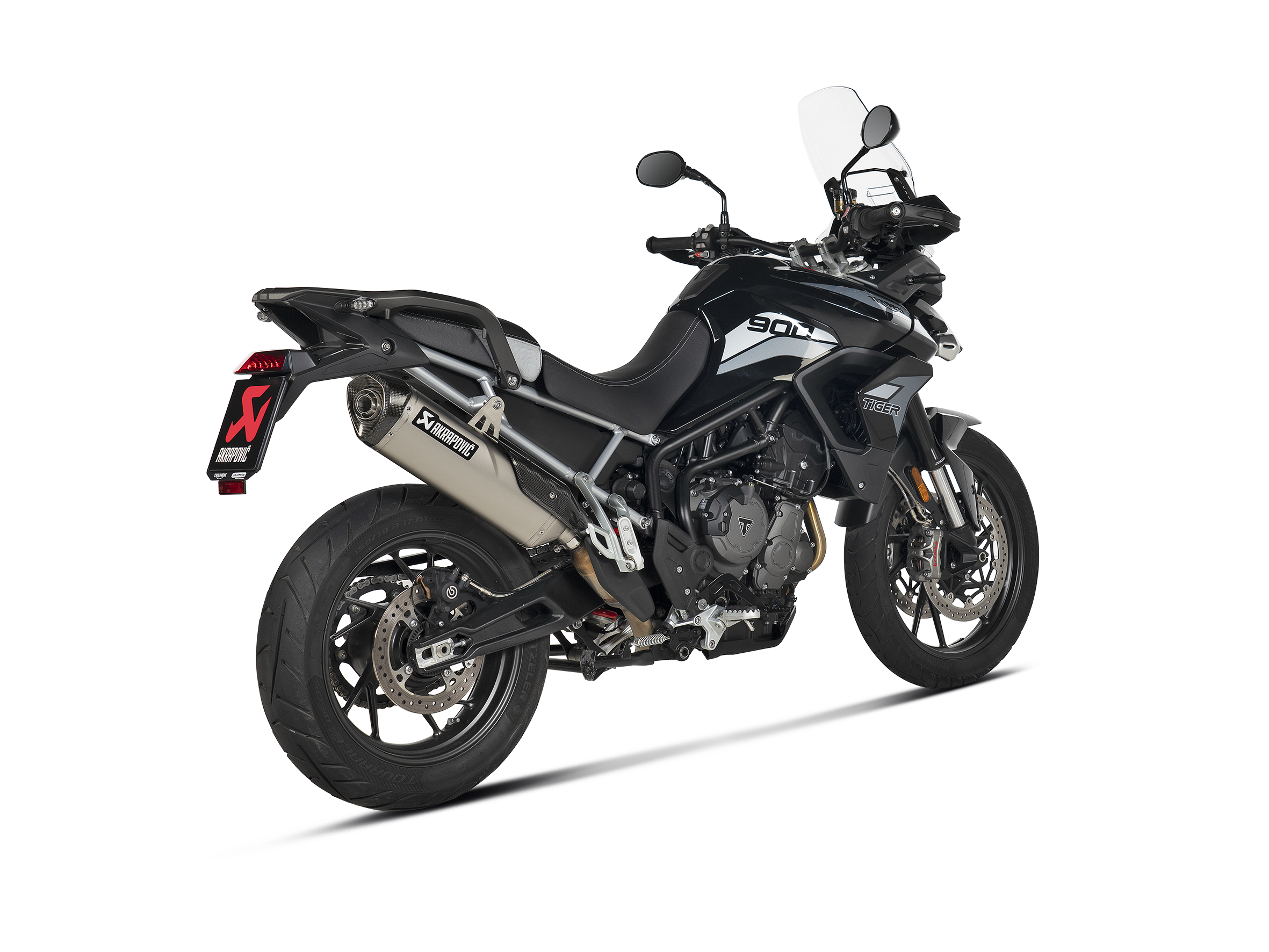 AKRAPOVIC TERMINALE TITANIO TRIUMPH TIGER 850 / 900 2020-24 - AKRAPOVIC immagine 3