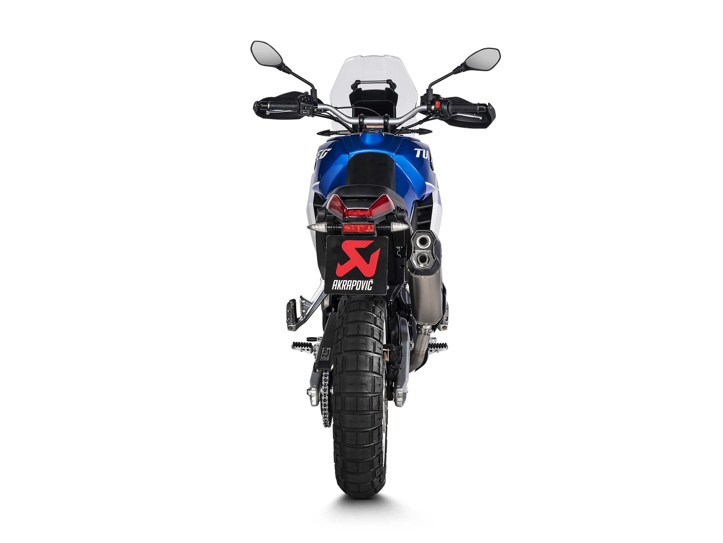 AKRAPOVIC TERMINALE TITANIO RACING APRILIA TUAREG 660 2022-24 - AKRAPOVIC immagine 4