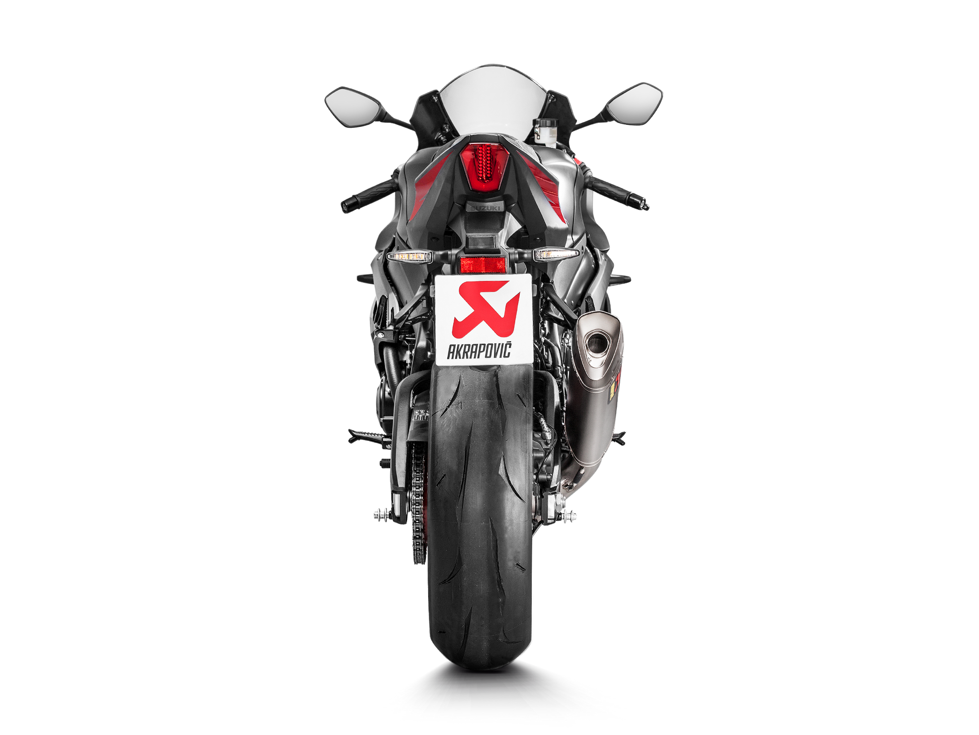 AKRAPOVIC TERMINALE TITANIO RACING SUZUKI GSX R 1000 2017-25 - AKRAPOVIC immagine 4