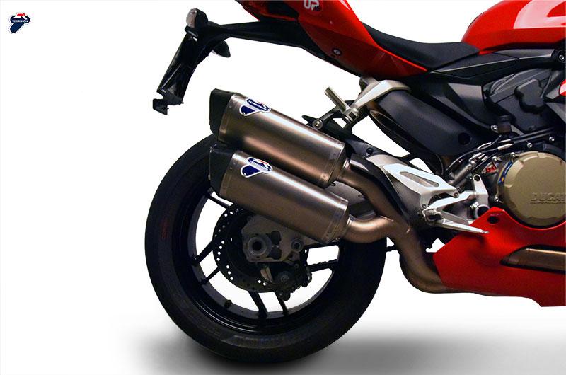 SILENZIATORE TERMIGNONI OMOLOGATO FORCE TITANIO DUCATI PANIGALE 959 2016 - 19