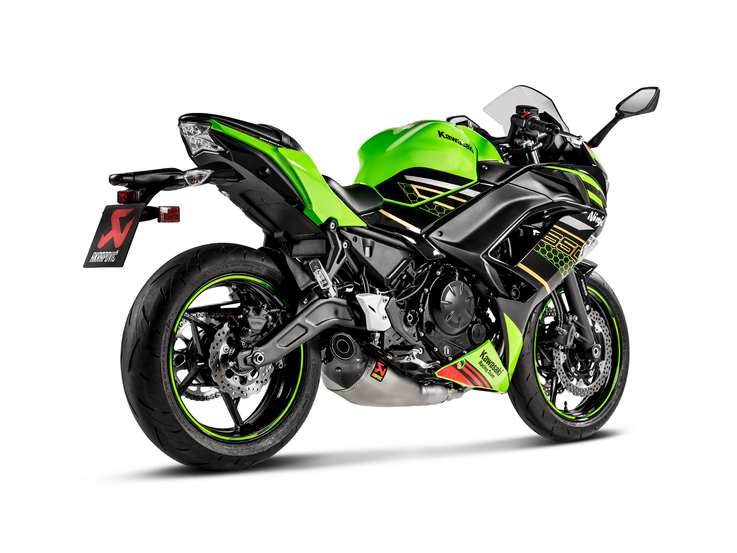 AKRAPOVIC TERMINALE TITANIO OMOLOGATO KAWASAKI NINJA 650 Z650 2017-20 - AKRAPOVIC immagine 3