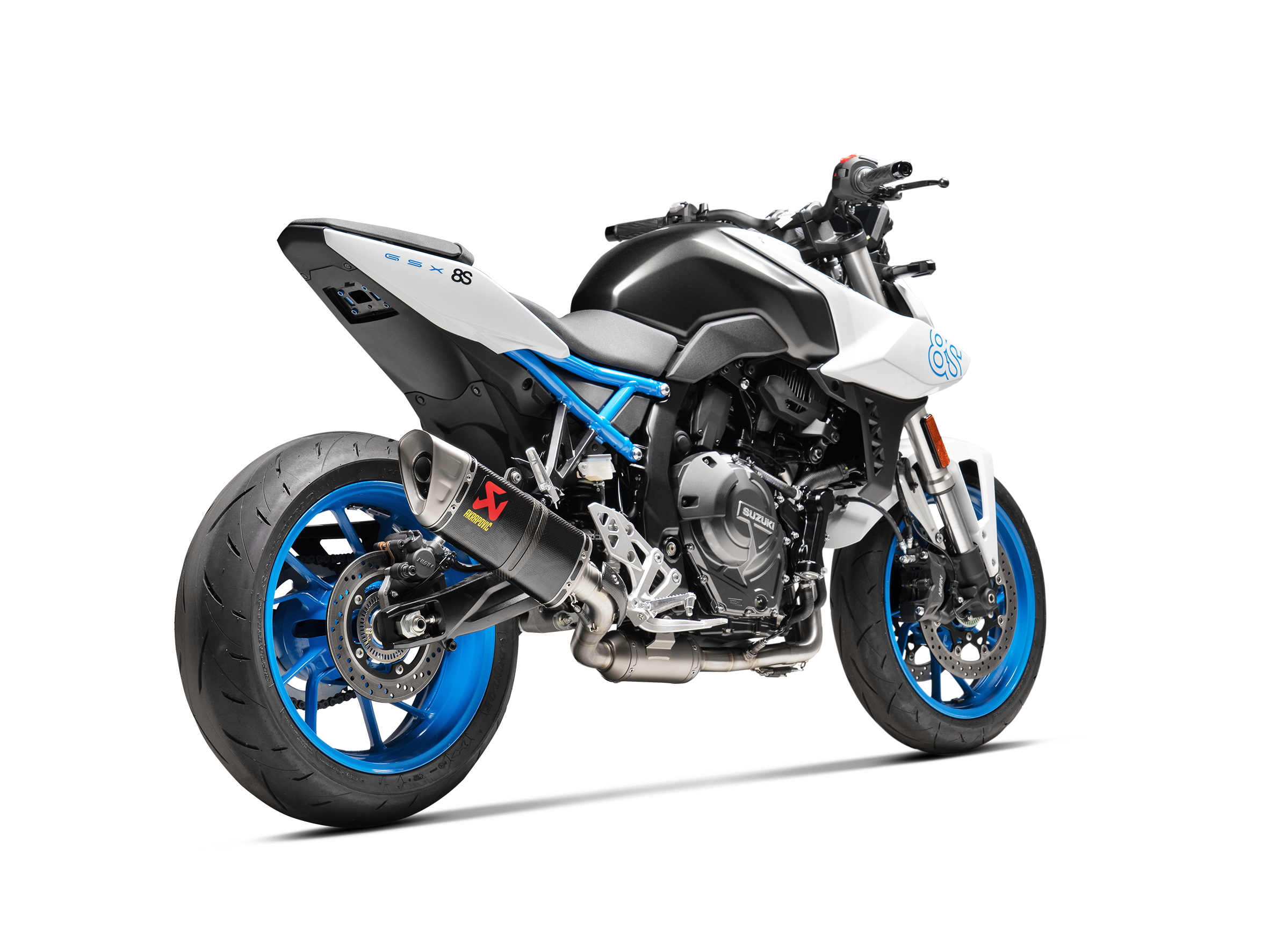 AKRAPOVIC TERMINALE CARBONIO RACING SUZUKI GSX 8S / 8R 2022-26 - AKRAPOVIC immagine 3