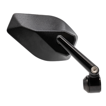 FAR REAR VIEW BAR END PRISMATIC GHOST CNC SX DX SIDE MIRROR MOTORCYCLE SCOOTER