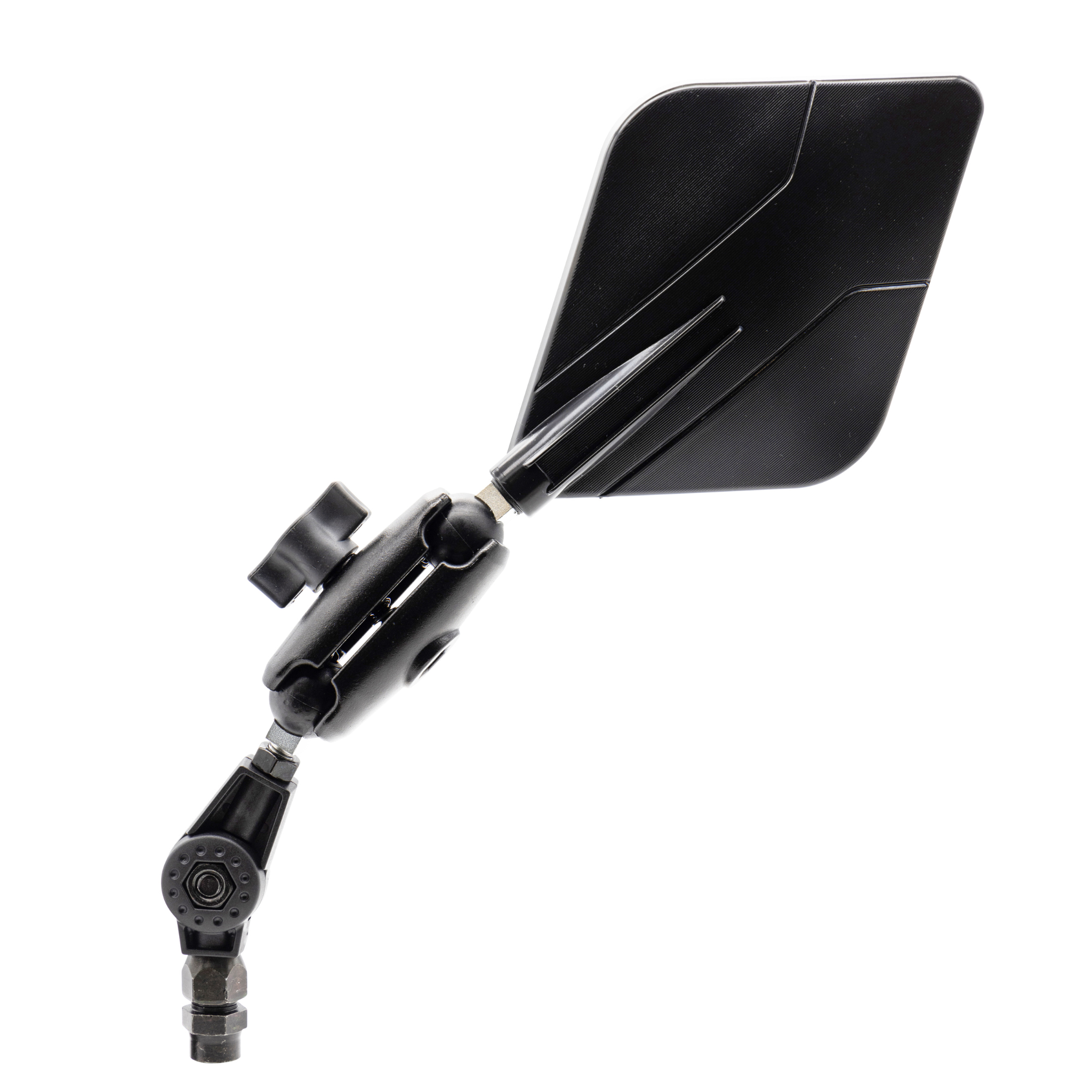 FAR SPECCHIETTO SINISTRO FLEXI QUADRO ROBOT ADVENTURE NERO RETROVISORE MOTO