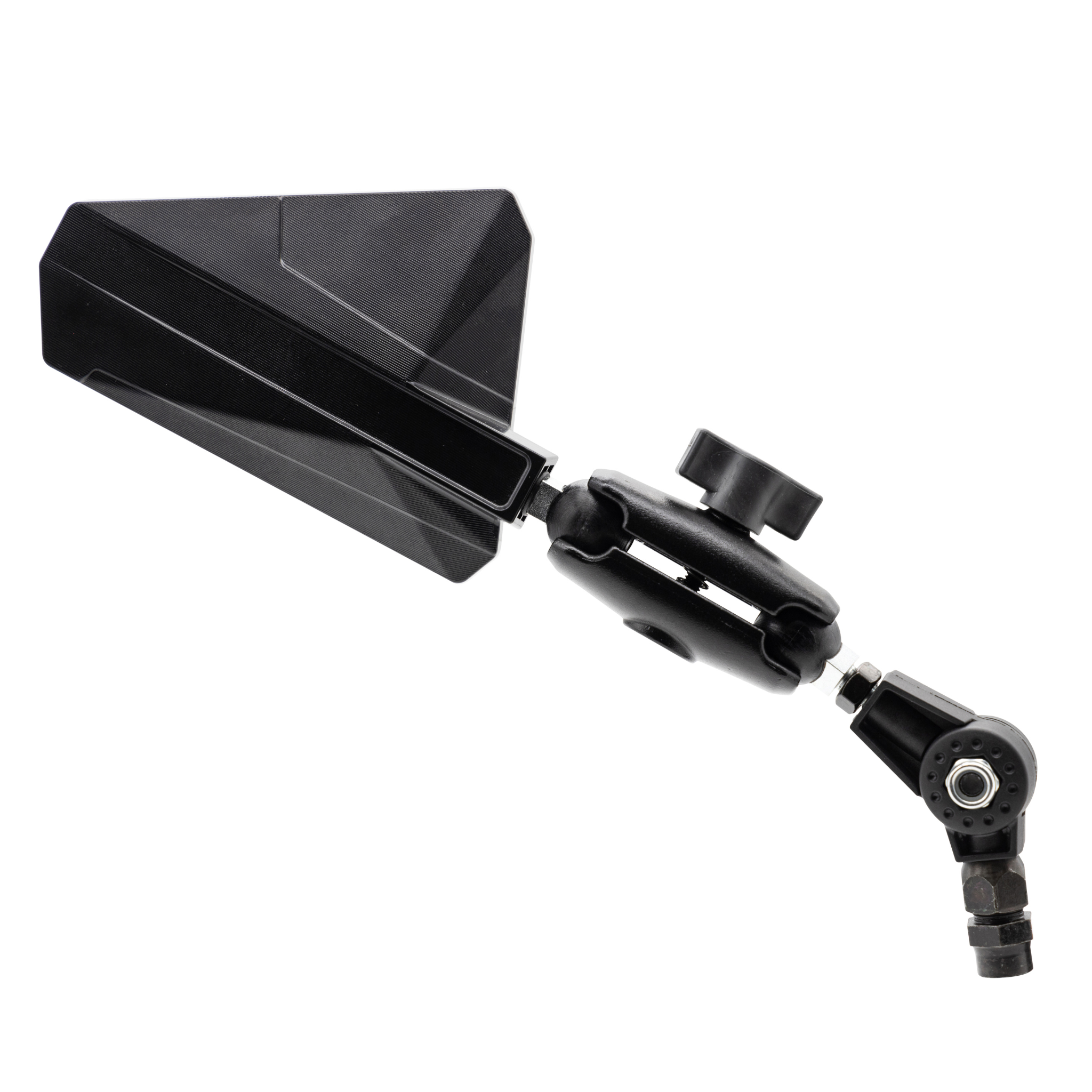 FAR REAR VIEW CYBERTRACK ROBOT ADVENTURE RIGHT SIDE MIRROR MOTORCYCLE SCOOTER