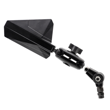 FAR REAR VIEW CYBERTRACK ROBOT ADVENTURE RIGHT SIDE MIRROR MOTORCYCLE SCOOTER