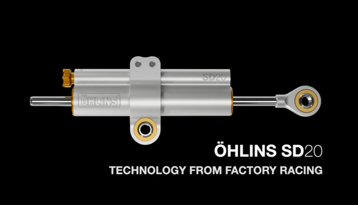 AMMORTIZZATORE DI STERZO LINEARE UNIVERSALE CORSA 70 OHLINS