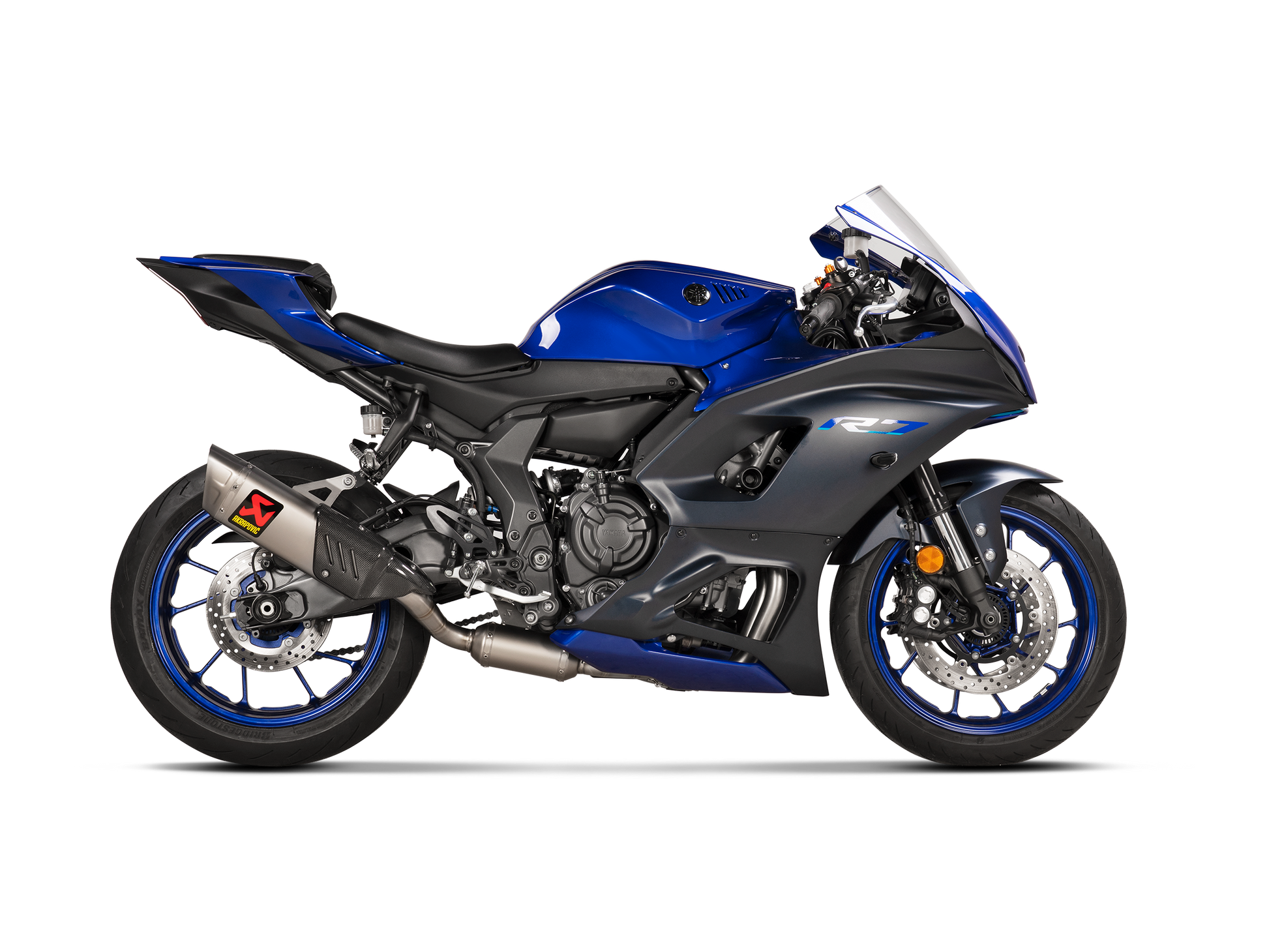 AKRAPOVIC TERMINALE TITANIO RACING YAMAHA R7 2021-24 - AKRAPOVIC immagine 2