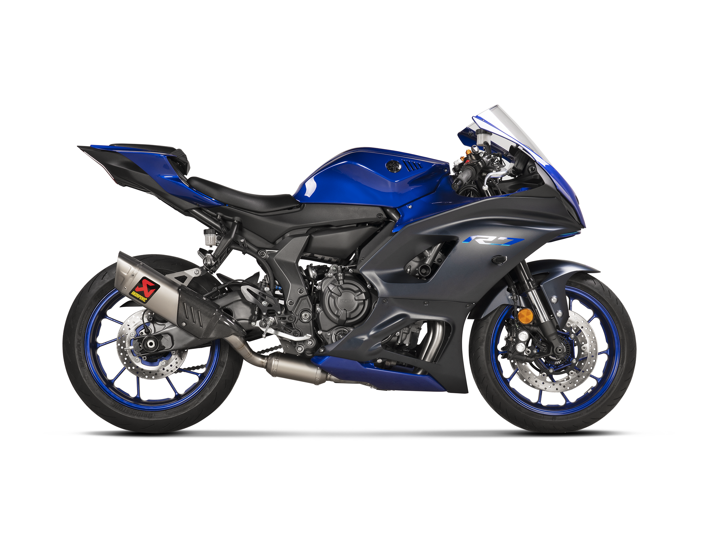 AKRAPOVIC TERMINALE TITANIO RACING YAMAHA R7 2021-24 - AKRAPOVIC immagine 2