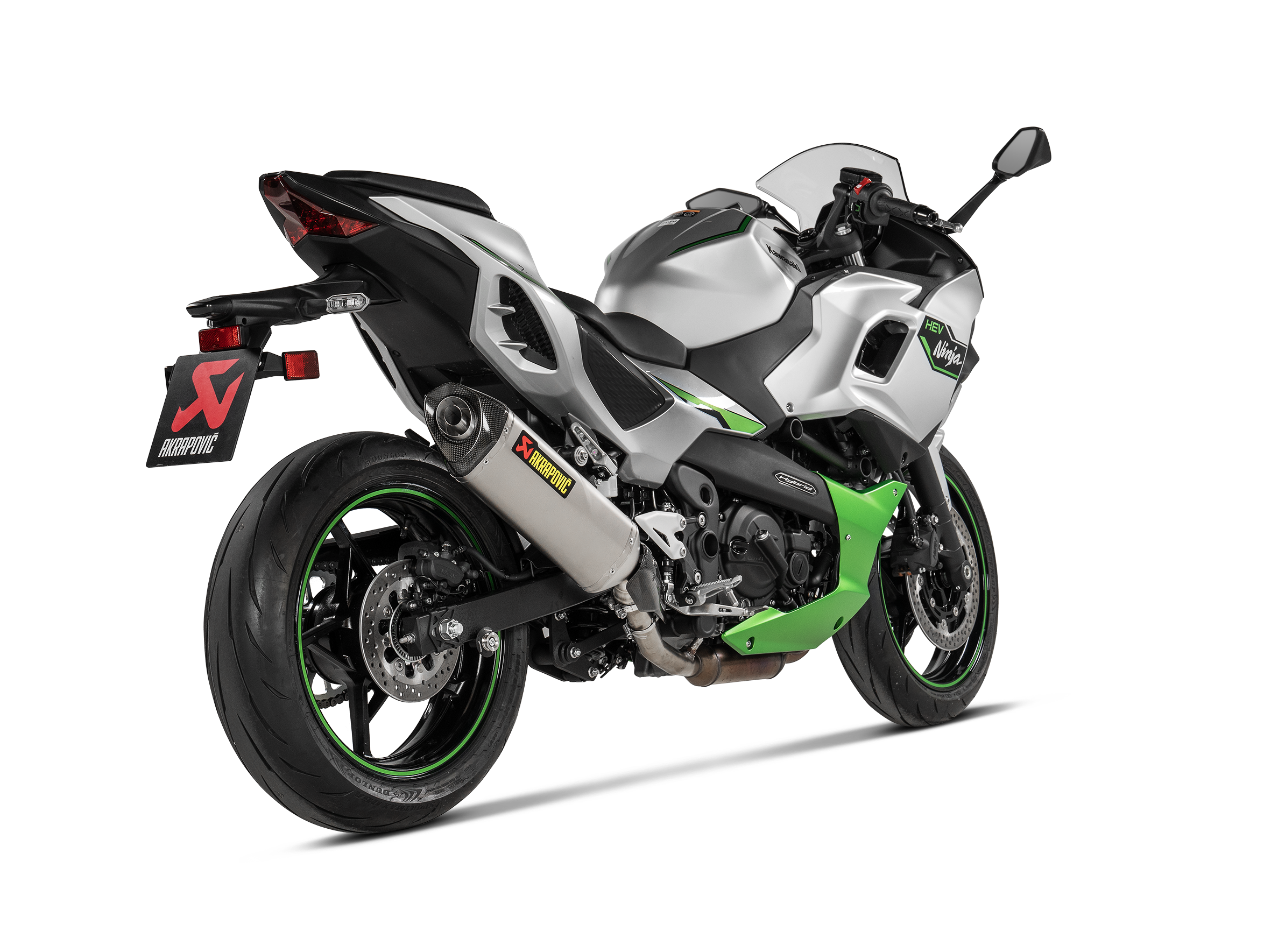 AKRAPOVIC TERMINALE TITANIO KAWASAKI NINJA 7 HYBRID 2024-25 - AKRAPOVIC immagine 3