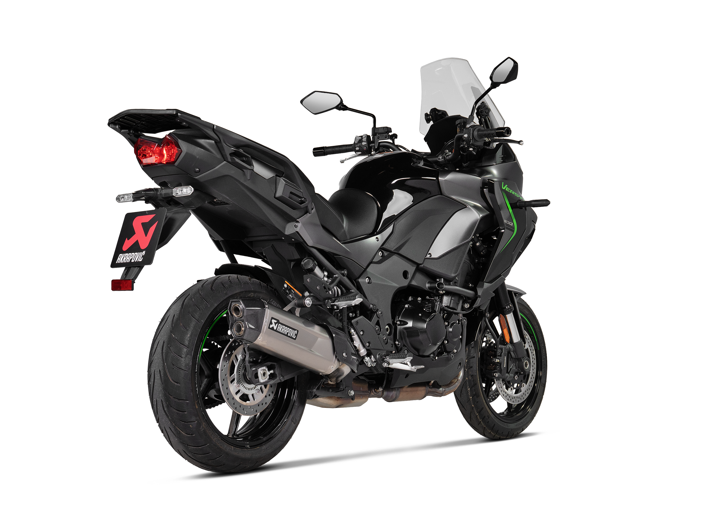 AKRAPOVIC PARACALORE CARBONIO OMOLOGATO KAWASAKI VERSYS 1100 2025-26 - AKRAPOVIC immagine 3
