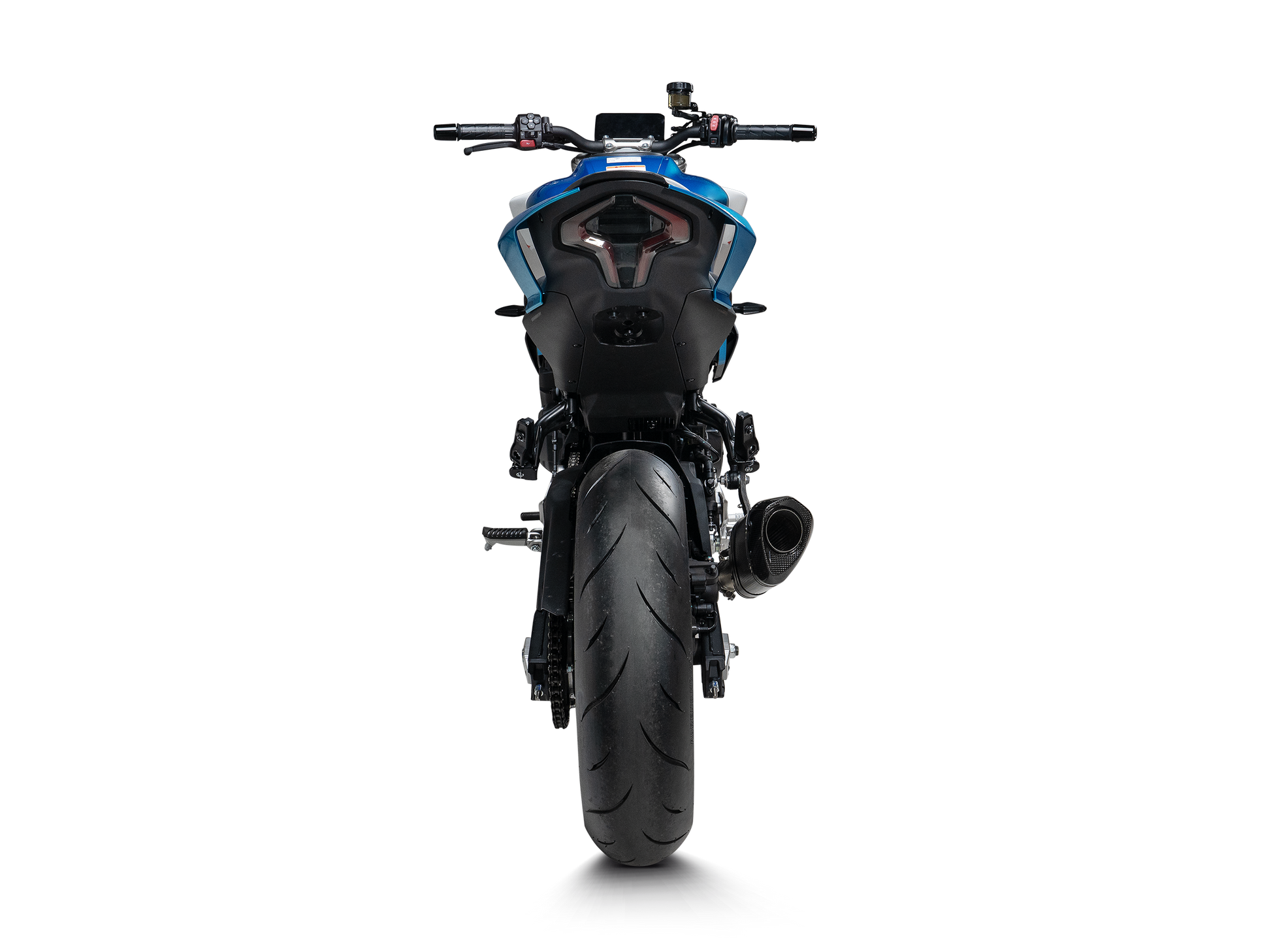 AKRAPOVIC TERMINALE CARBONIO RACING CFMOTO 450SR / 450NK 2025-26 - AKRAPOVIC immagine 7