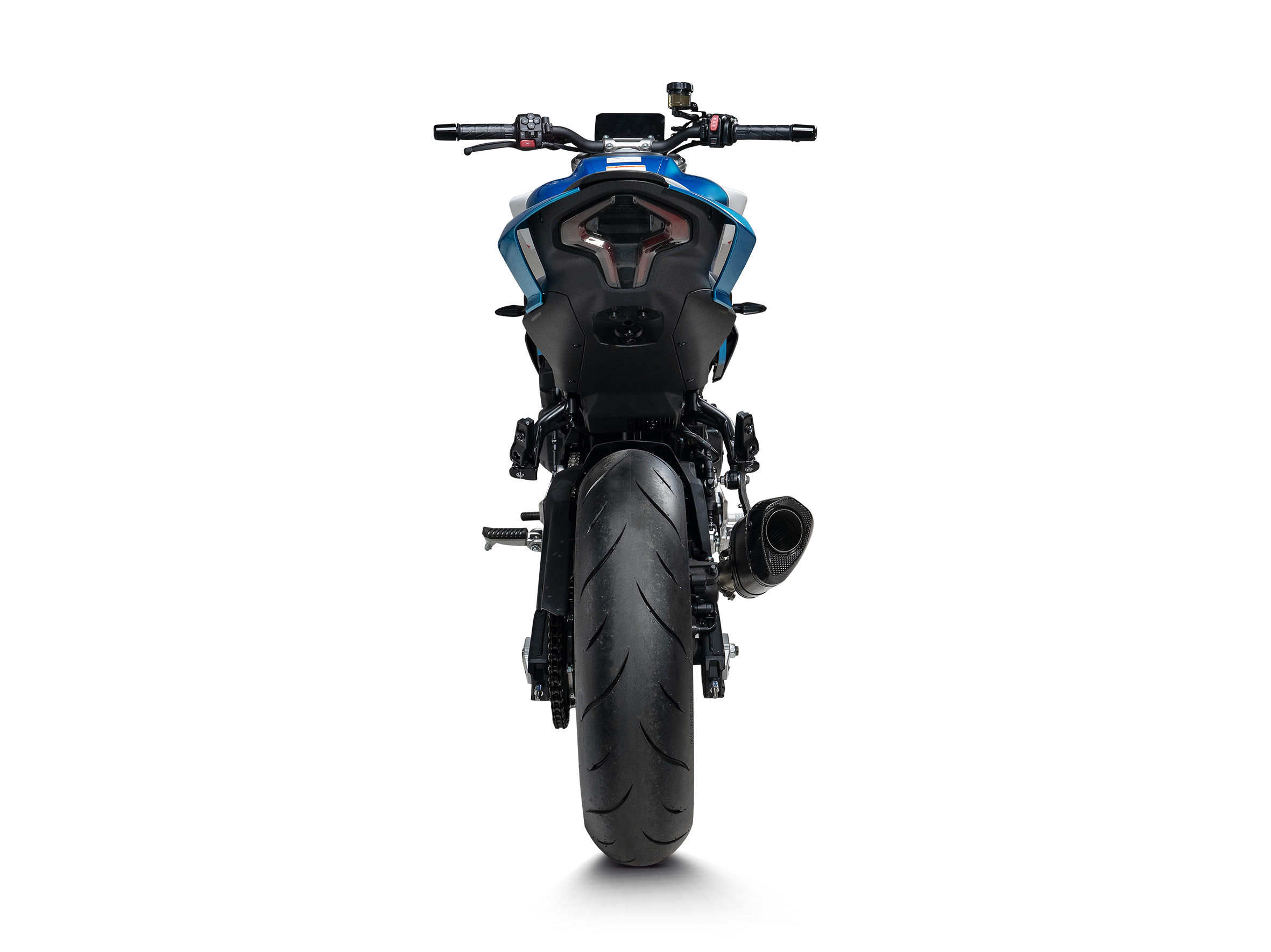 AKRAPOVIC TERMINALE CARBONIO RACING CFMOTO 450SR / 450NK 2025-26 - AKRAPOVIC immagine 7